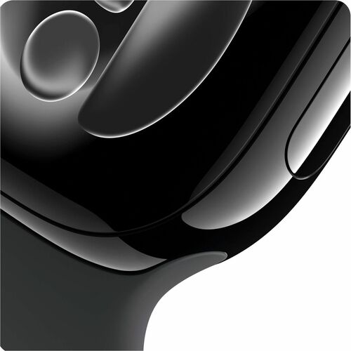 Apple Watch 11 Jet Black Cellular 42mm aluminium case (M/L) with Black Sport Band