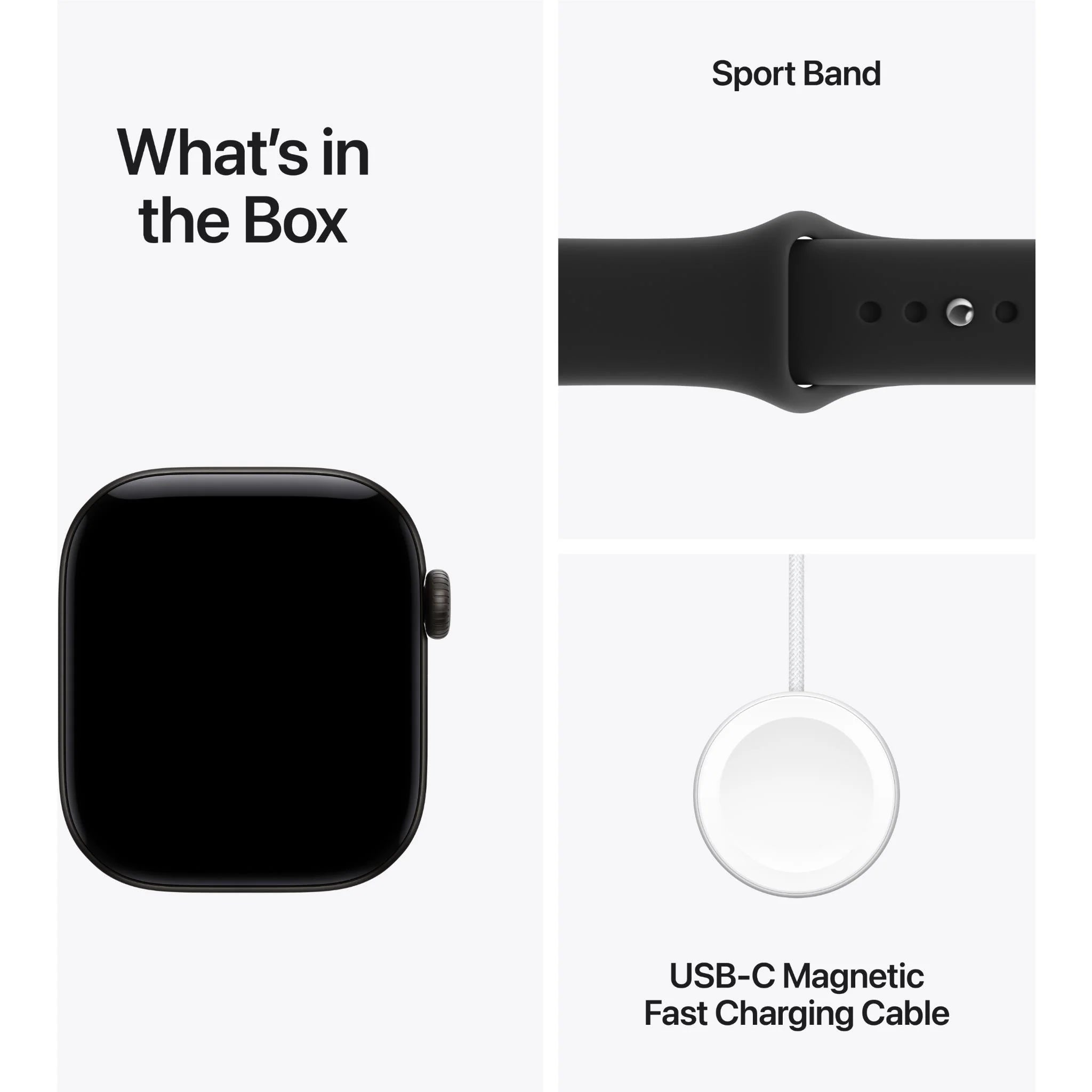 Apple Watch Series 12 46mm Light Gold aluminium case (S/M) GPS Sand Sport Band