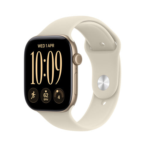 Apple Watch Series 12 42mm Light Gold aluminium case (S/M) GPS Sand Sport Band
