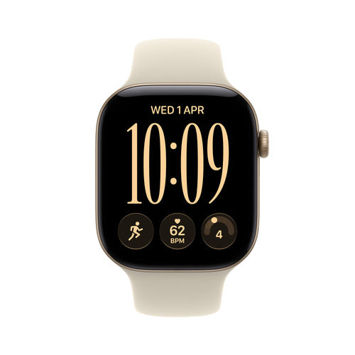 Apple Watch Series 12 46mm Light Gold aluminium case (S/M) GPS Sand Sport Band