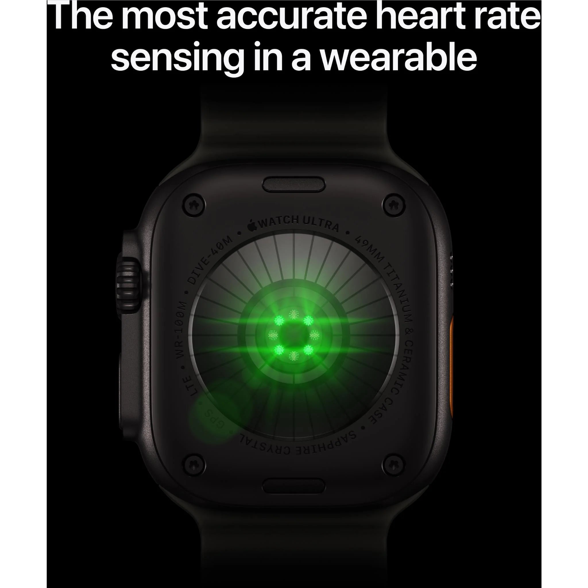 Apple Watch Ultra 4 49mm GPS+Cellular Black Titanium with Burgundy Trail Loop (S/M)