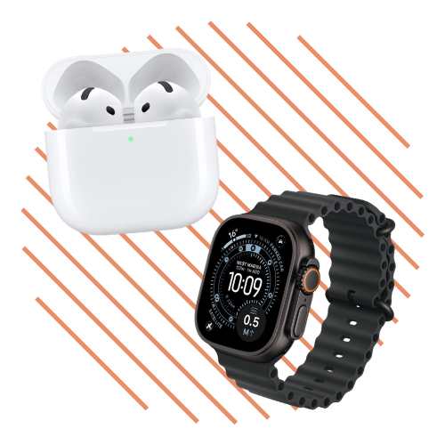 Apple Watch Ultra 3 49mm Cellular Black & Airpods 4 with ANC Power Bundle
