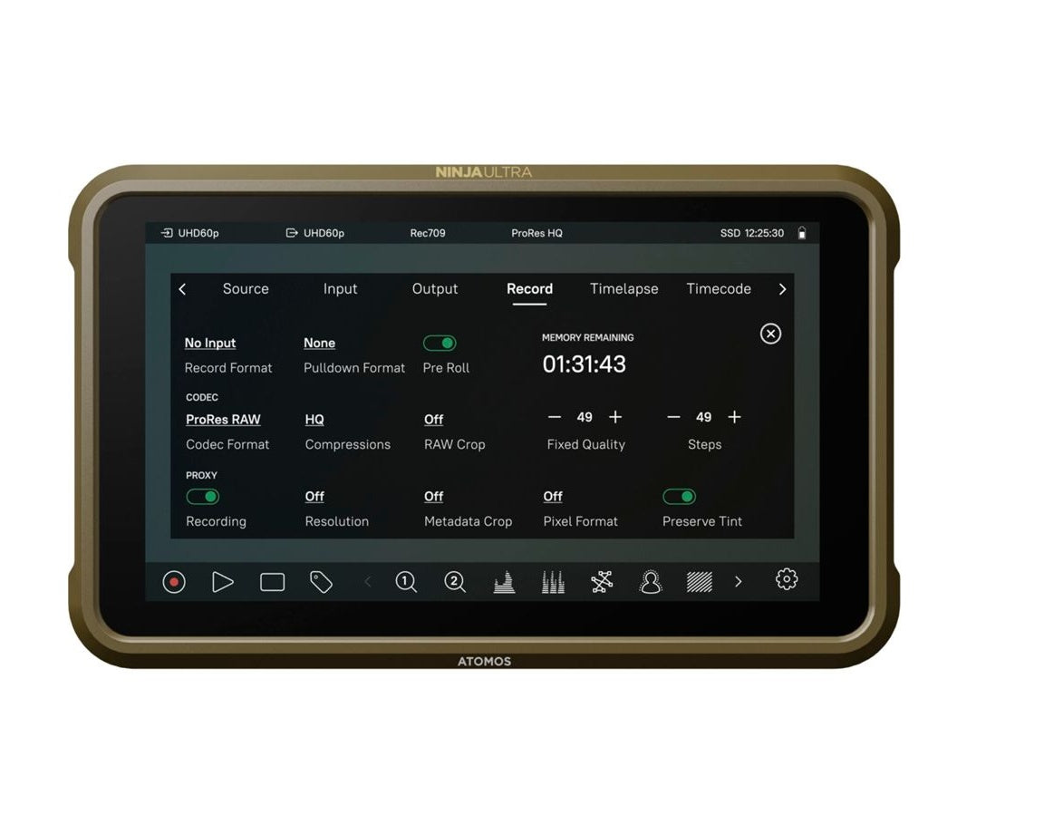 Atomos Ninja ULTRA 5 inch HDMI HDR Monitor-Recorder