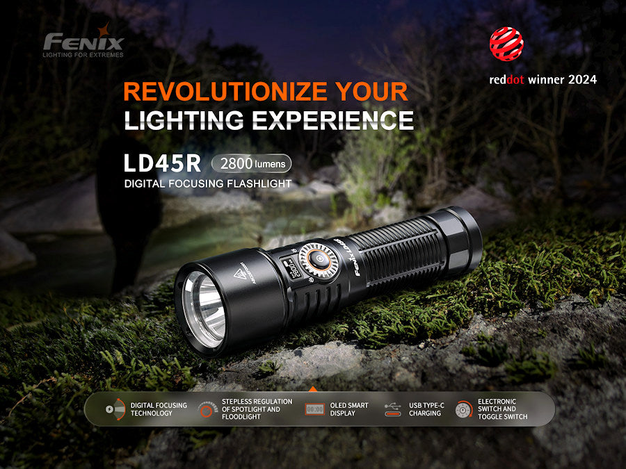 Fenix LD45R Electronic Focusing Torch