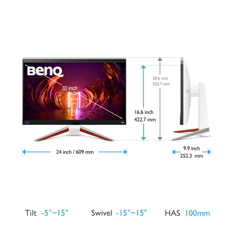 BenQ EX2710U Mobiuz 4K 27-inch Premium Gaming Monitor