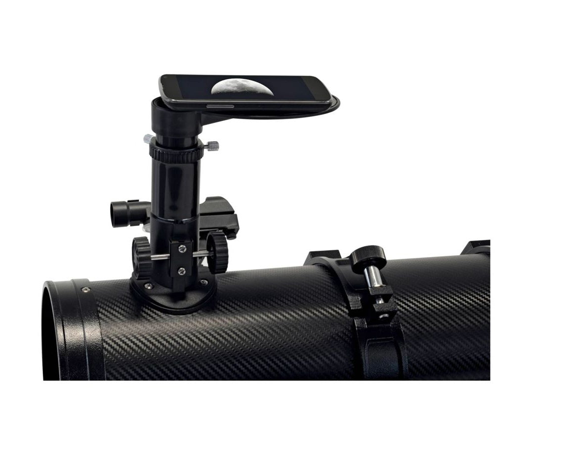 Bresser Pluto 114/500 EQ Telescope with Phone Holder