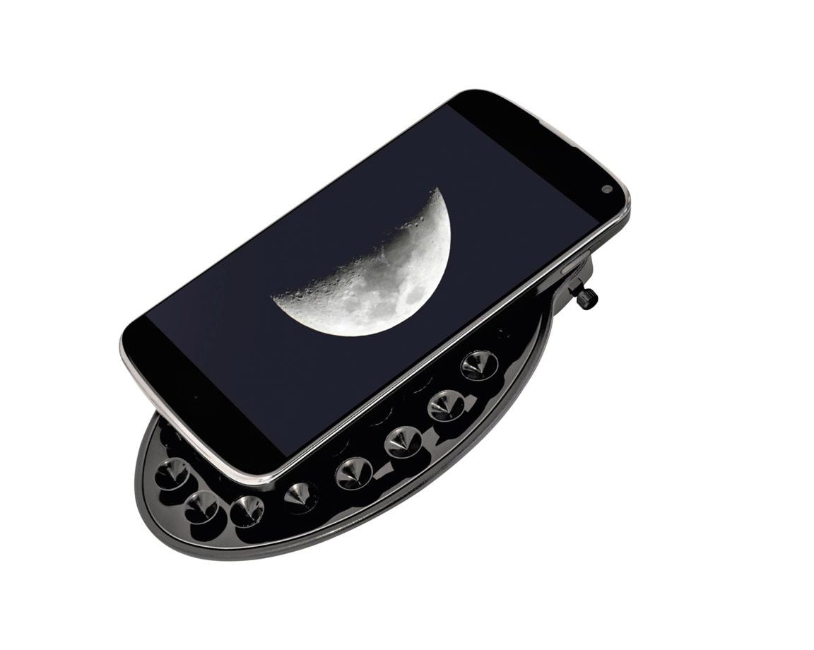 Bresser Pluto 114/500 EQ Telescope with Phone Holder