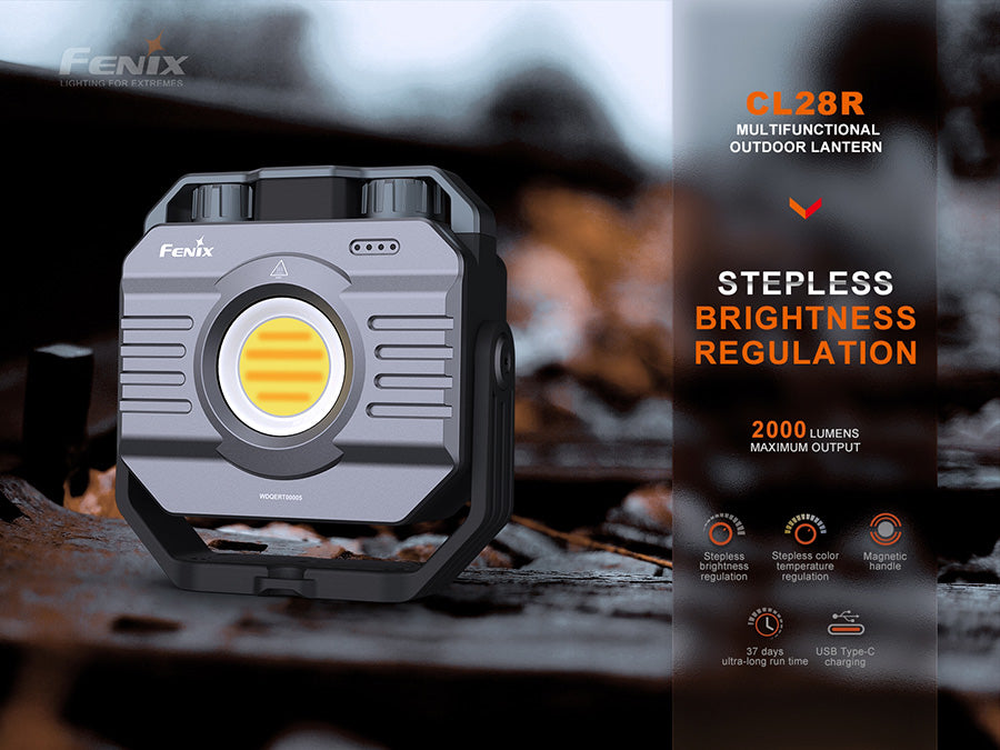 Fenix CL28R Rechargeable Lantern With Colour Temperature Control