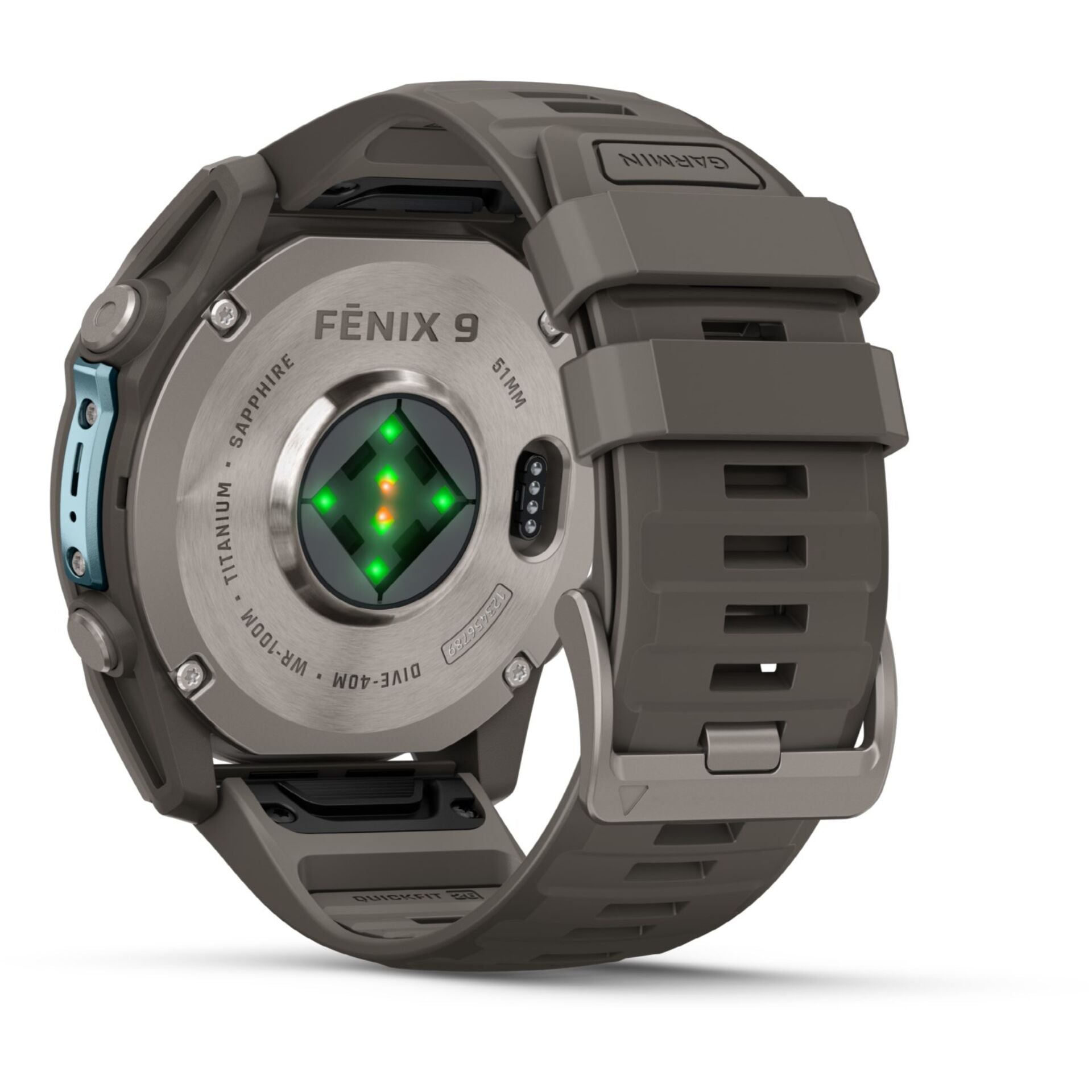 Garmin Fenix 9 51mm Titanium/Pebble Grey
