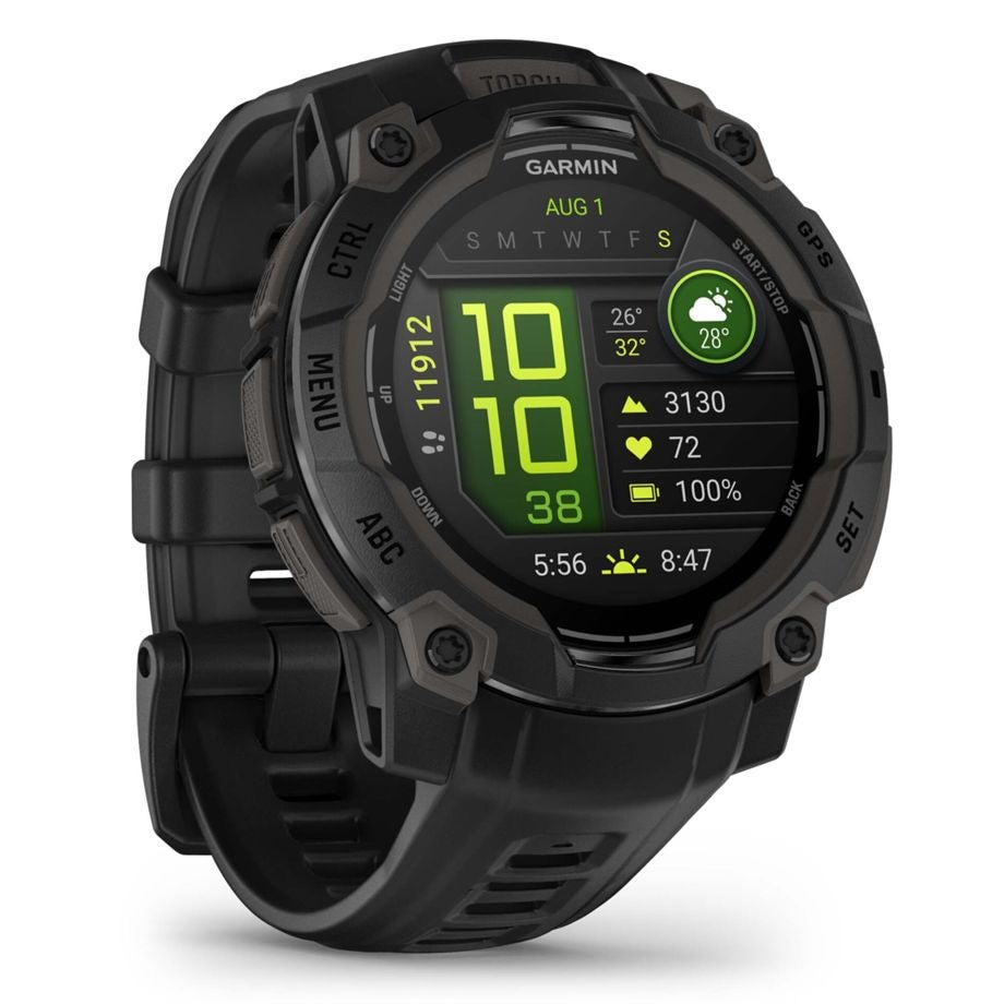 Garmin Instinct 3 - 45mm AMOLED Black fitness watch