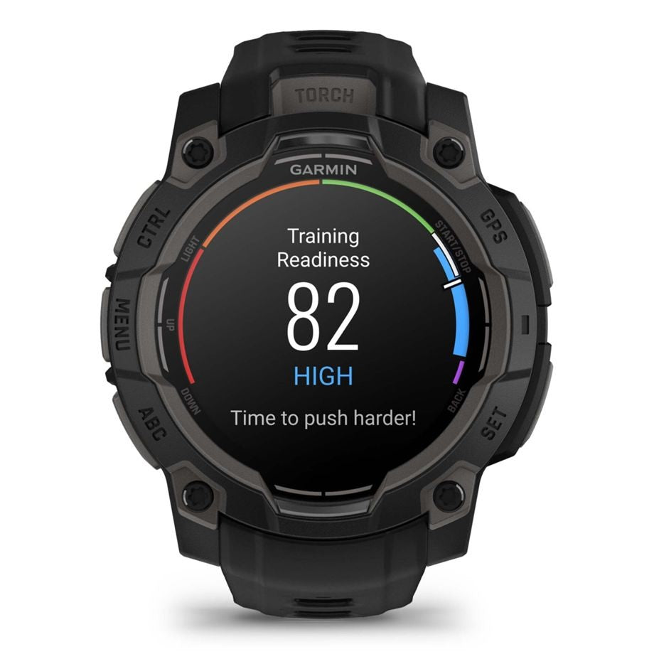 Garmin Instinct 3 - 45mm AMOLED Black fitness watch