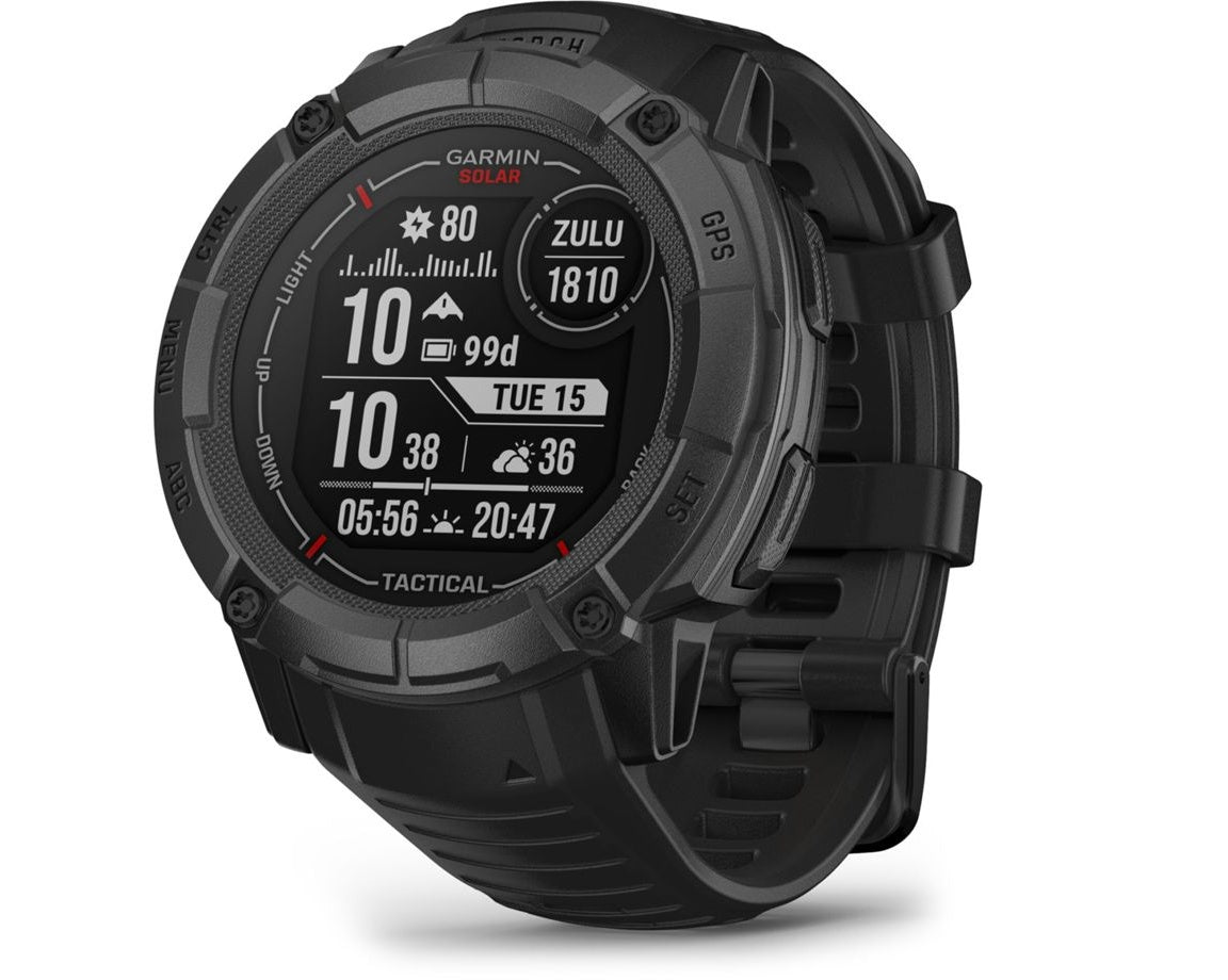 Garmin Instinct 2X Solar Tactical Edition Black