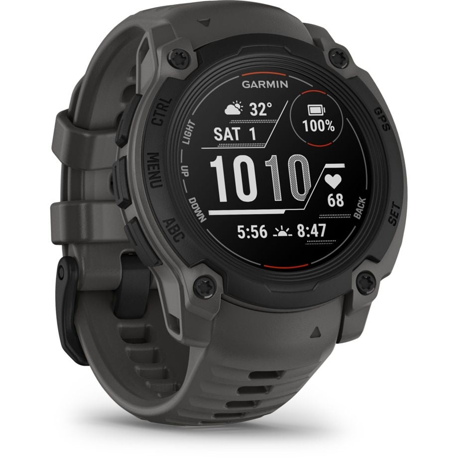 Garmin Instinct E - 40mm Black with Charcoal Band Adventure watch