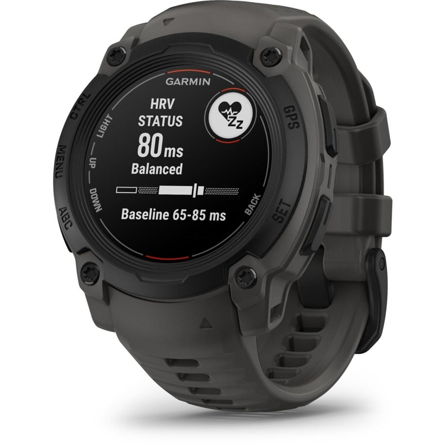 Garmin Instinct E - 40mm Black with Charcoal Band Adventure watch
