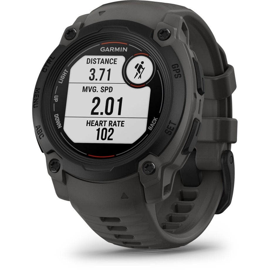 Garmin Instinct E - 40mm Black with Charcoal Band Adventure watch