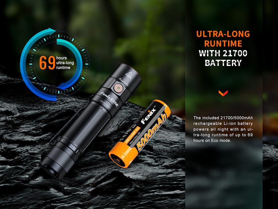Fenix E35R Rechargeable High-Performance EDC Flashlight