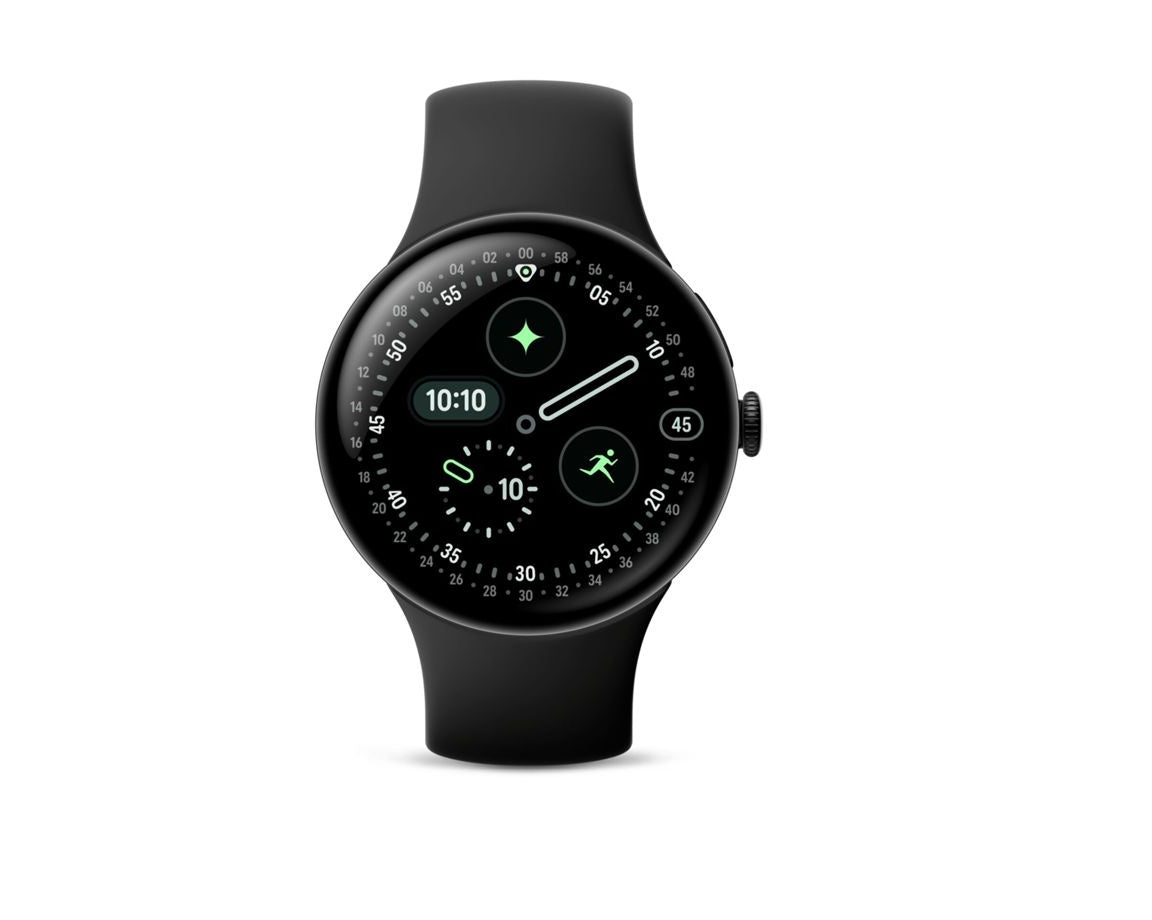 Google Pixel Watch 4 Wifi 45mm Matte Black/Obsidian Active Band