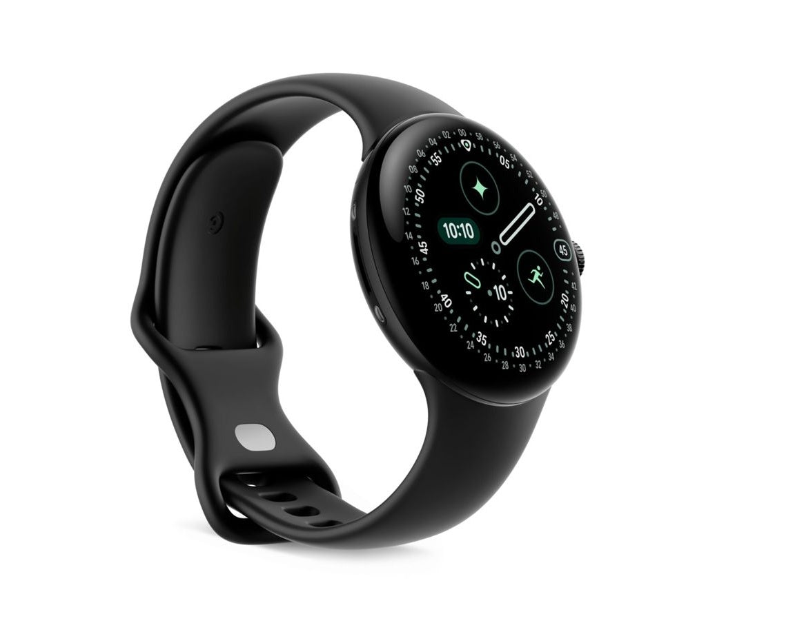 Google Pixel Watch 4 Wifi 45mm Matte Black/Obsidian Active Band
