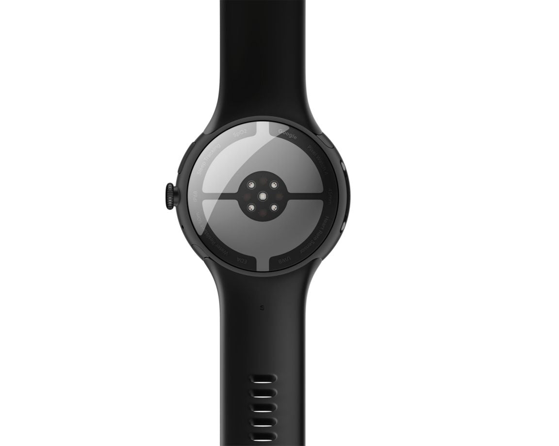 Google Pixel Watch 4 Wifi 45mm Matte Black/Obsidian Active Band