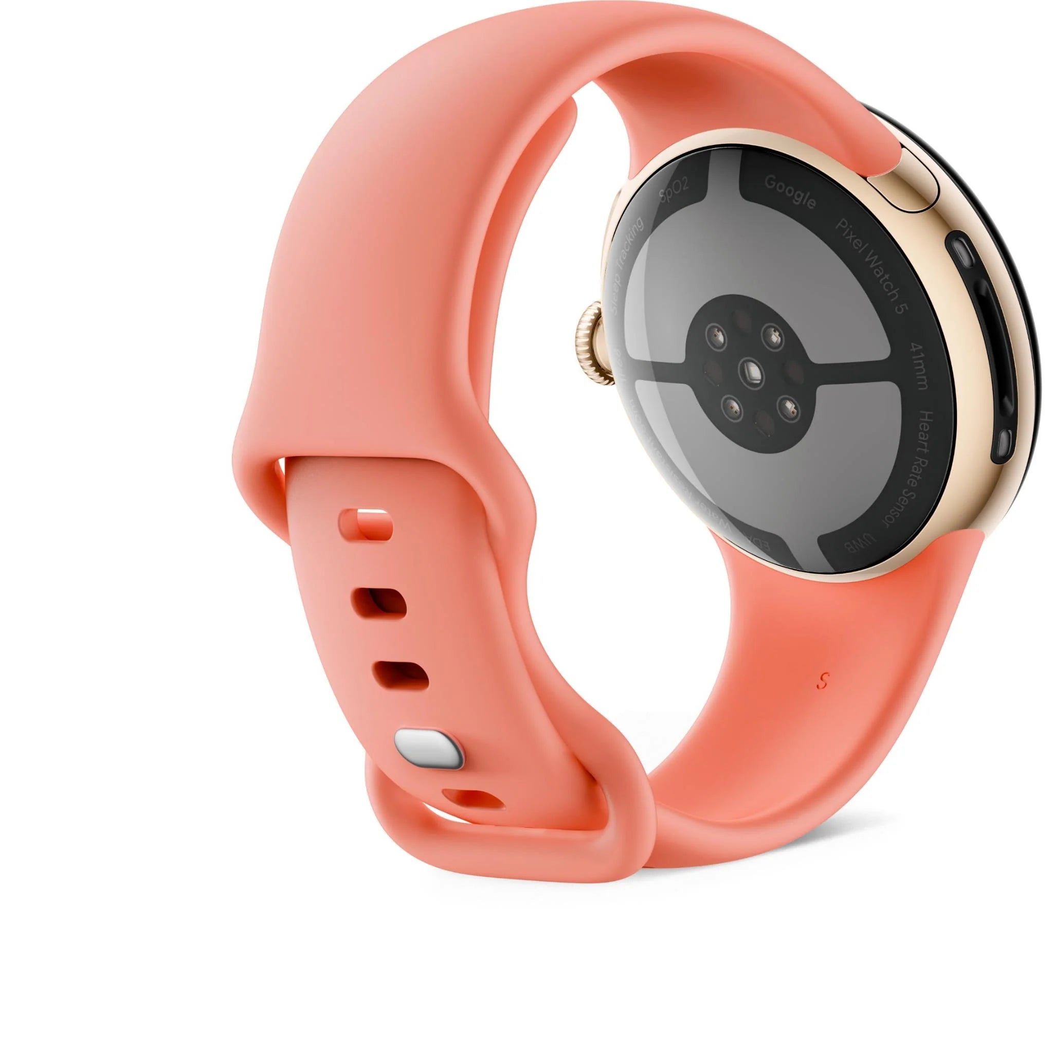 Google Pixel Watch 5 Wifi 41mm Champagne Gold/Canyon Active Band