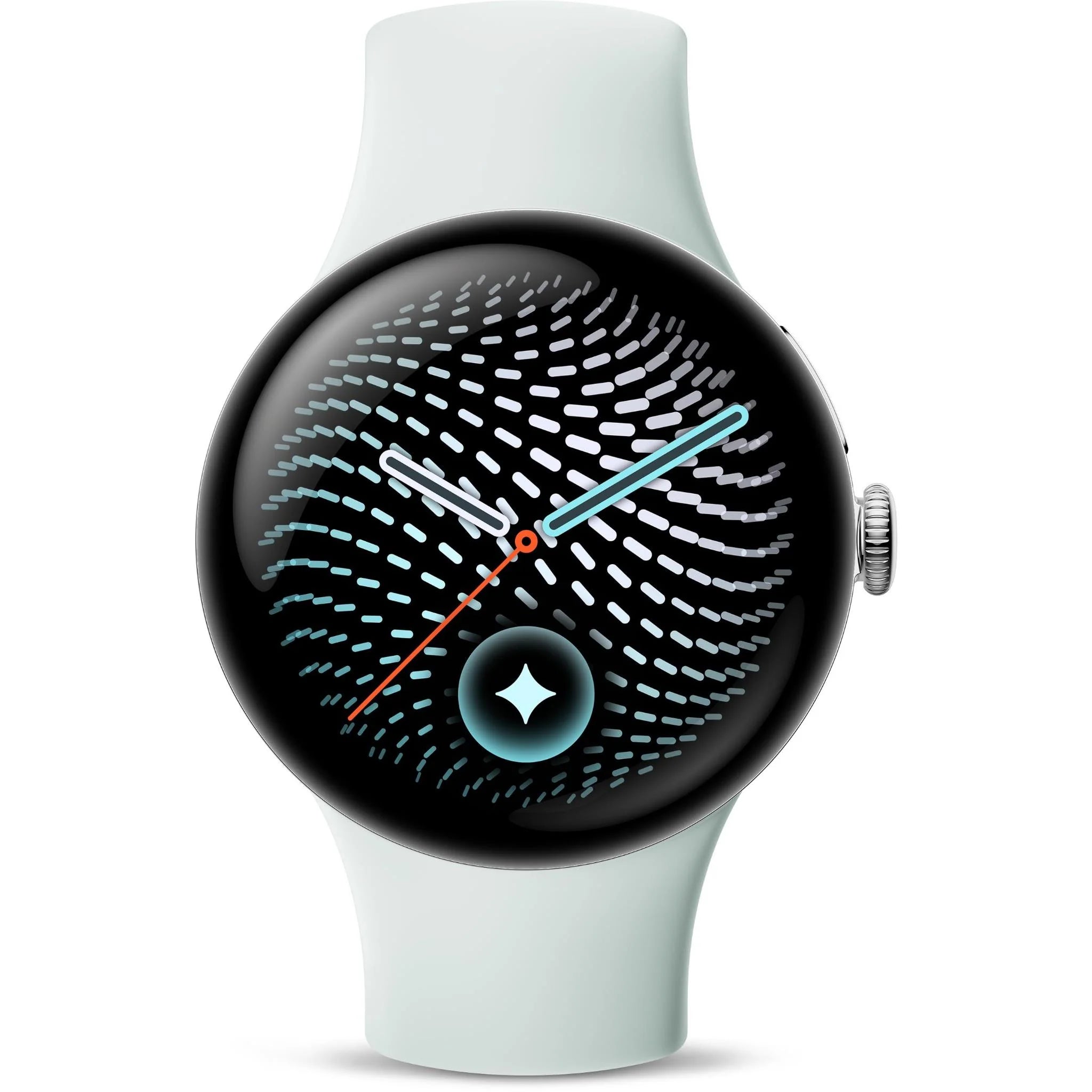 Google Pixel Watch 5 Wifi 41mm Polished Silver/Fog Active Band