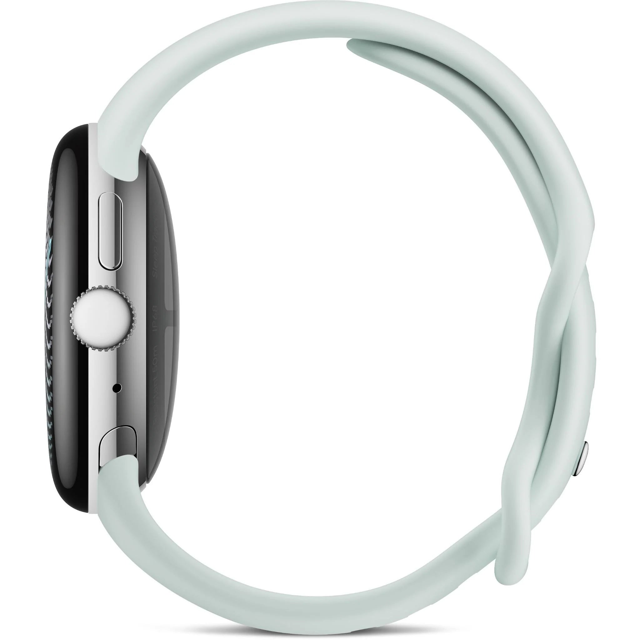 Google Pixel Watch 5 Wifi 41mm Polished Silver/Fog Active Band