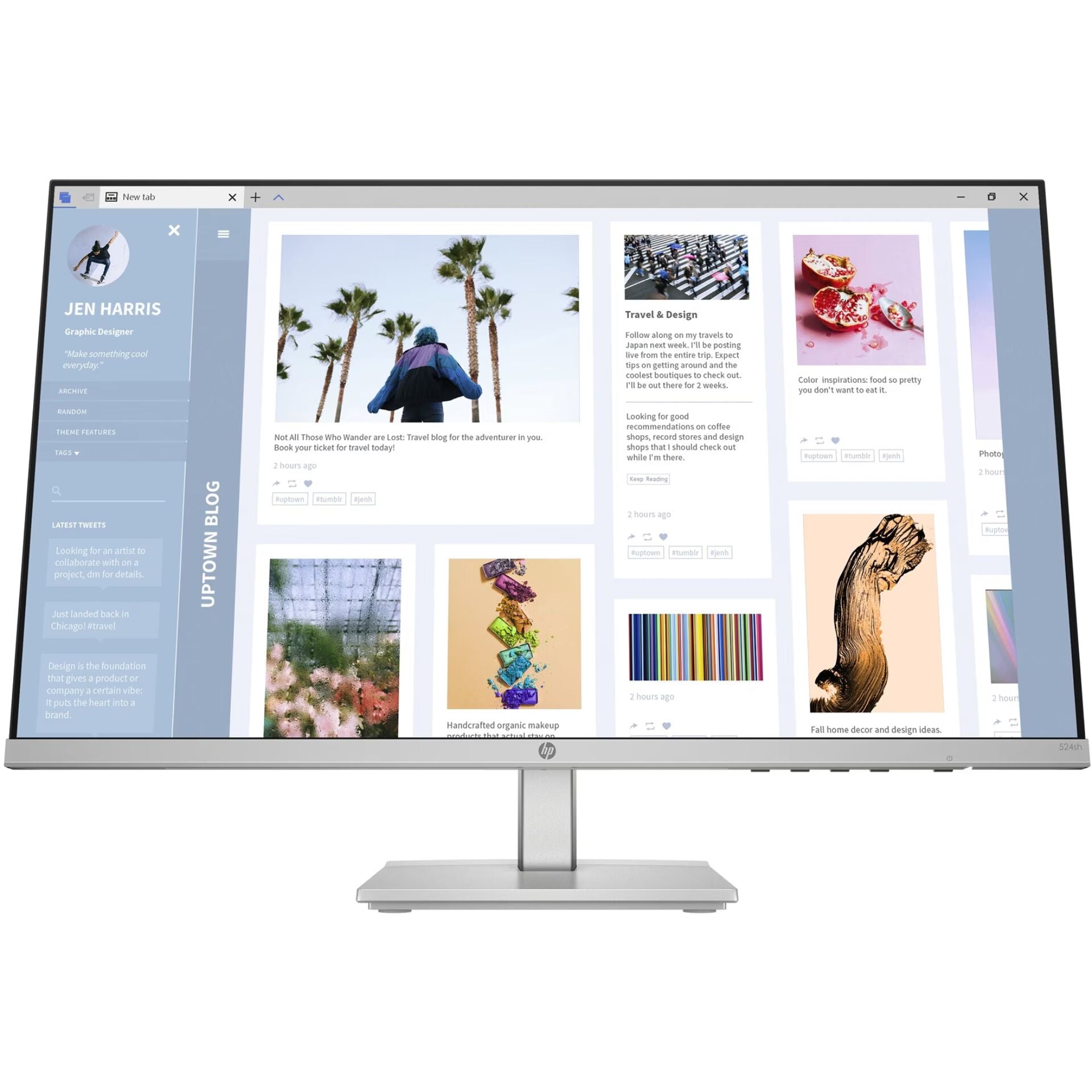 HP 524sh 24-inch Full HD Professional Monitor