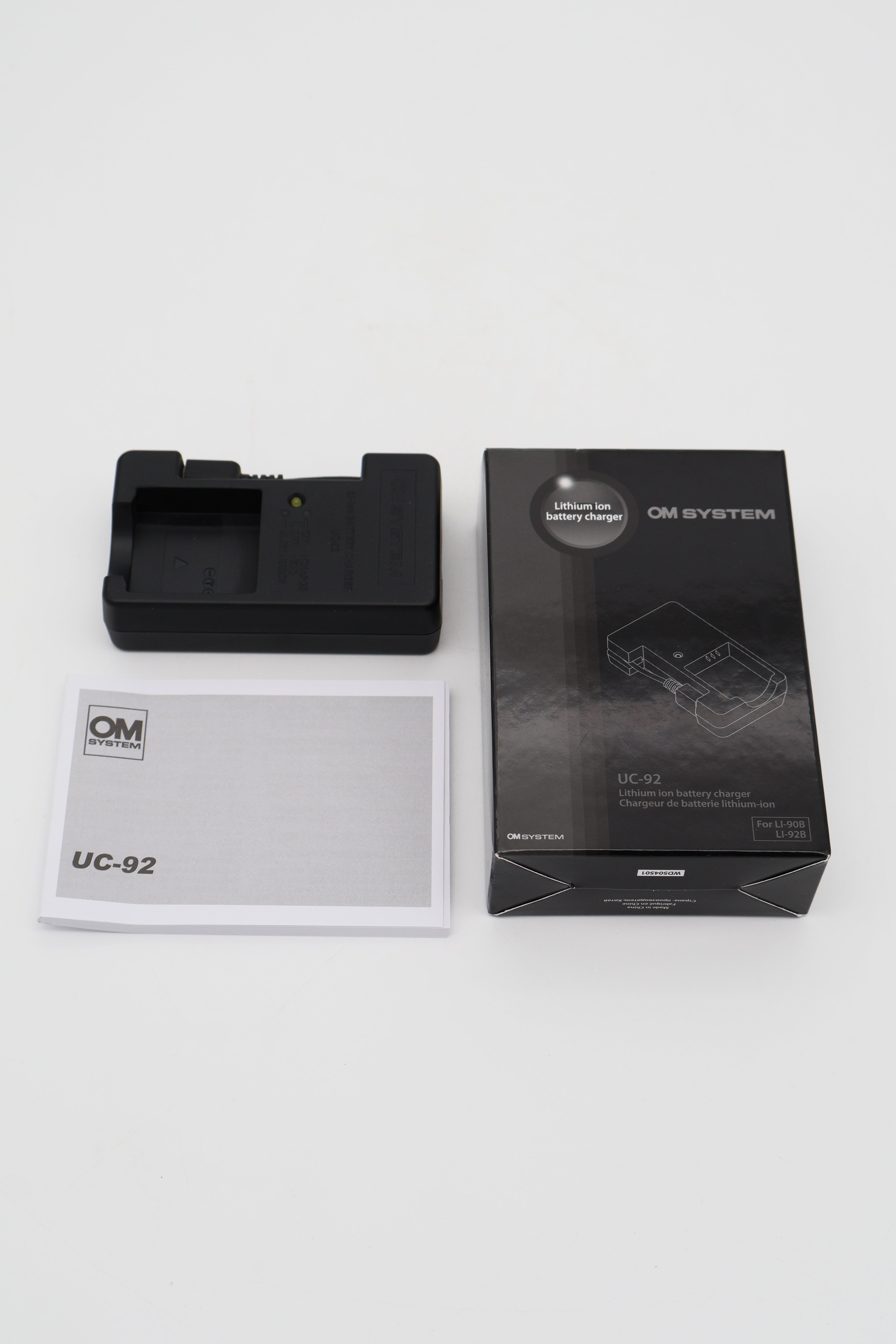 OM System UC-92 Multi Charger for LI-90B/LI-92B (Open Box)