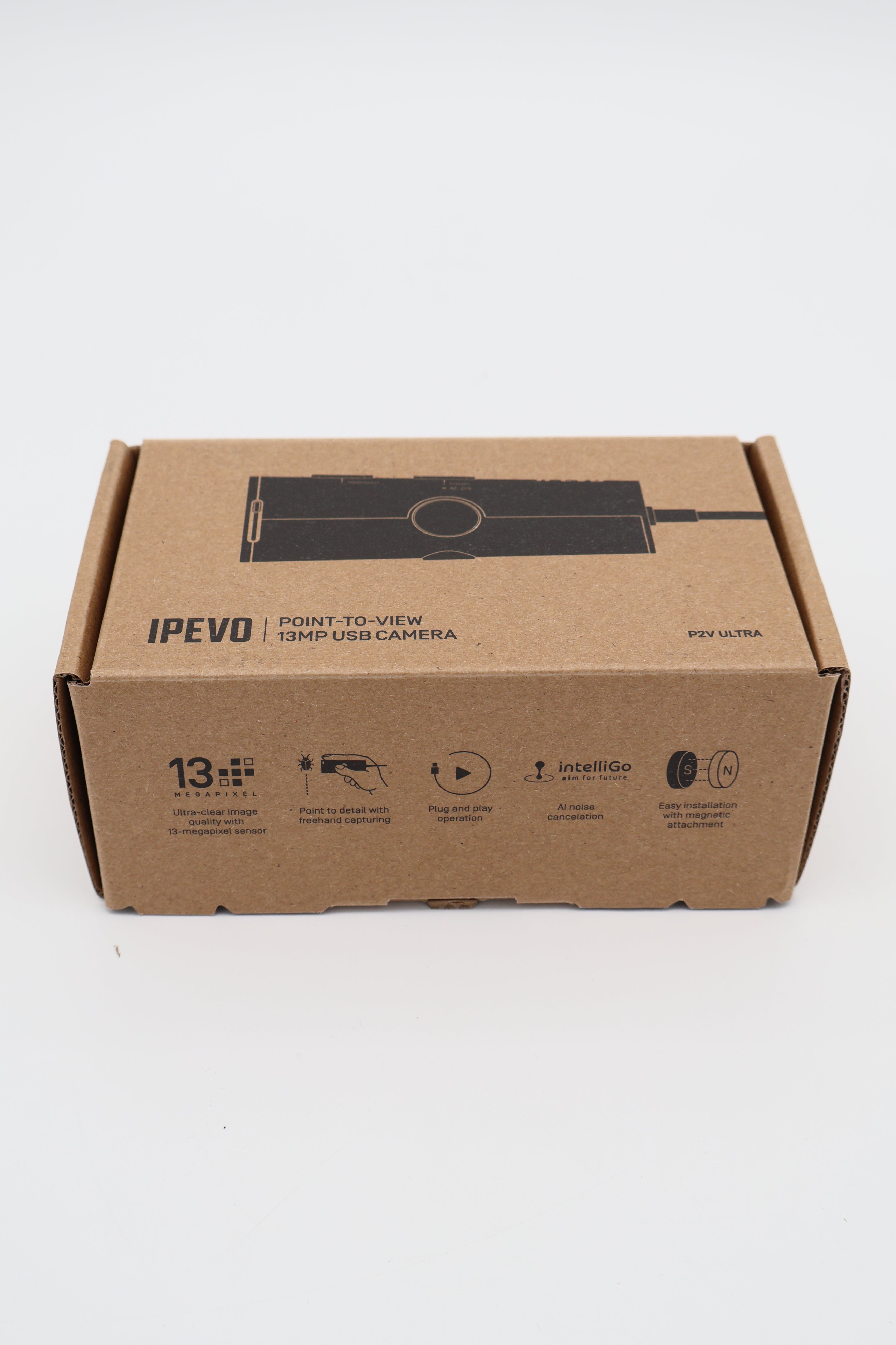 IPEVO P2V ULTRA Object Camera with 1cm Super Macro Focus (Open Box)