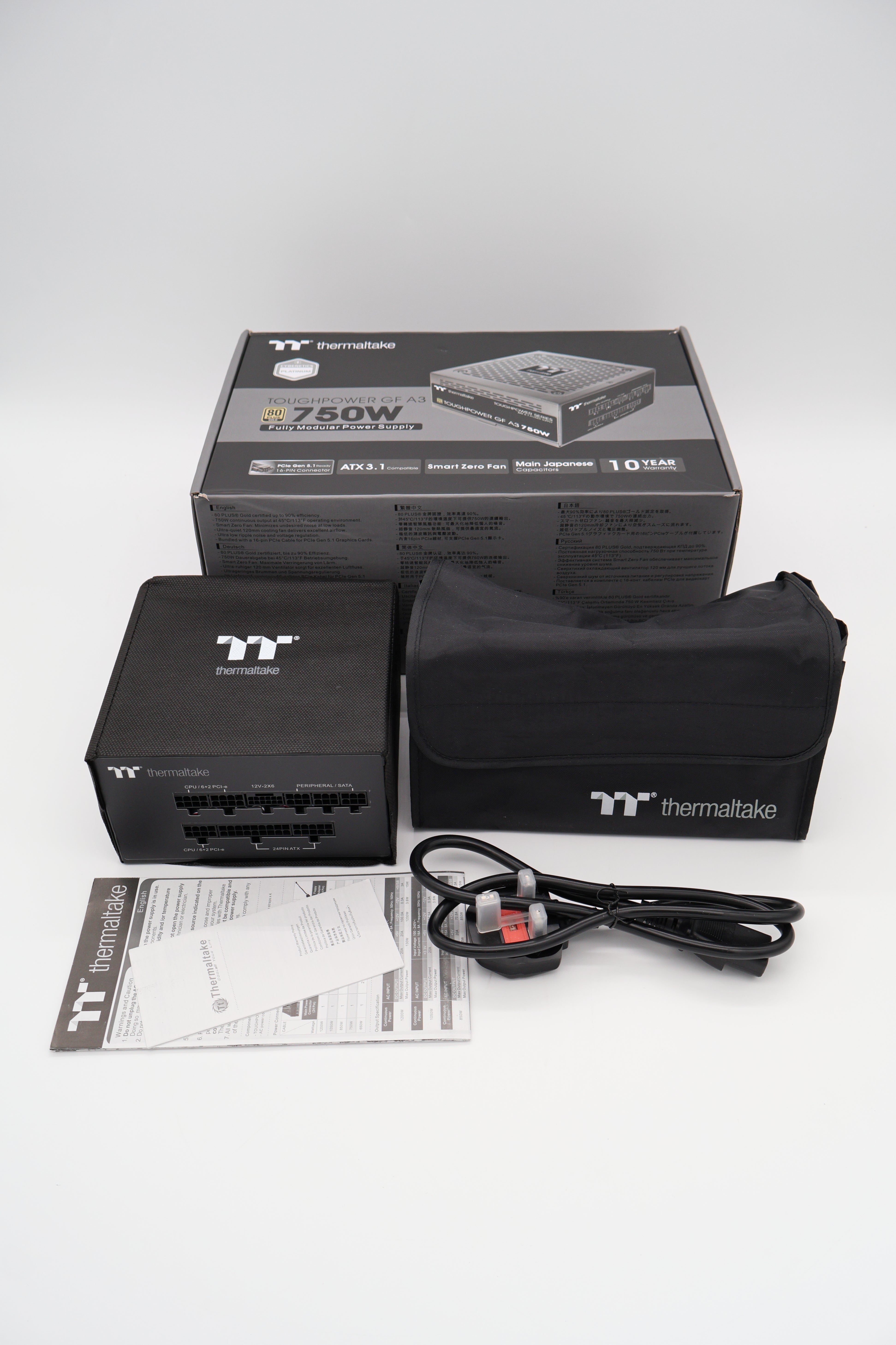 Thermaltake Toughpower GF A3 750W 80+ Gold for Gen 5 Power Supply (Open Box)
