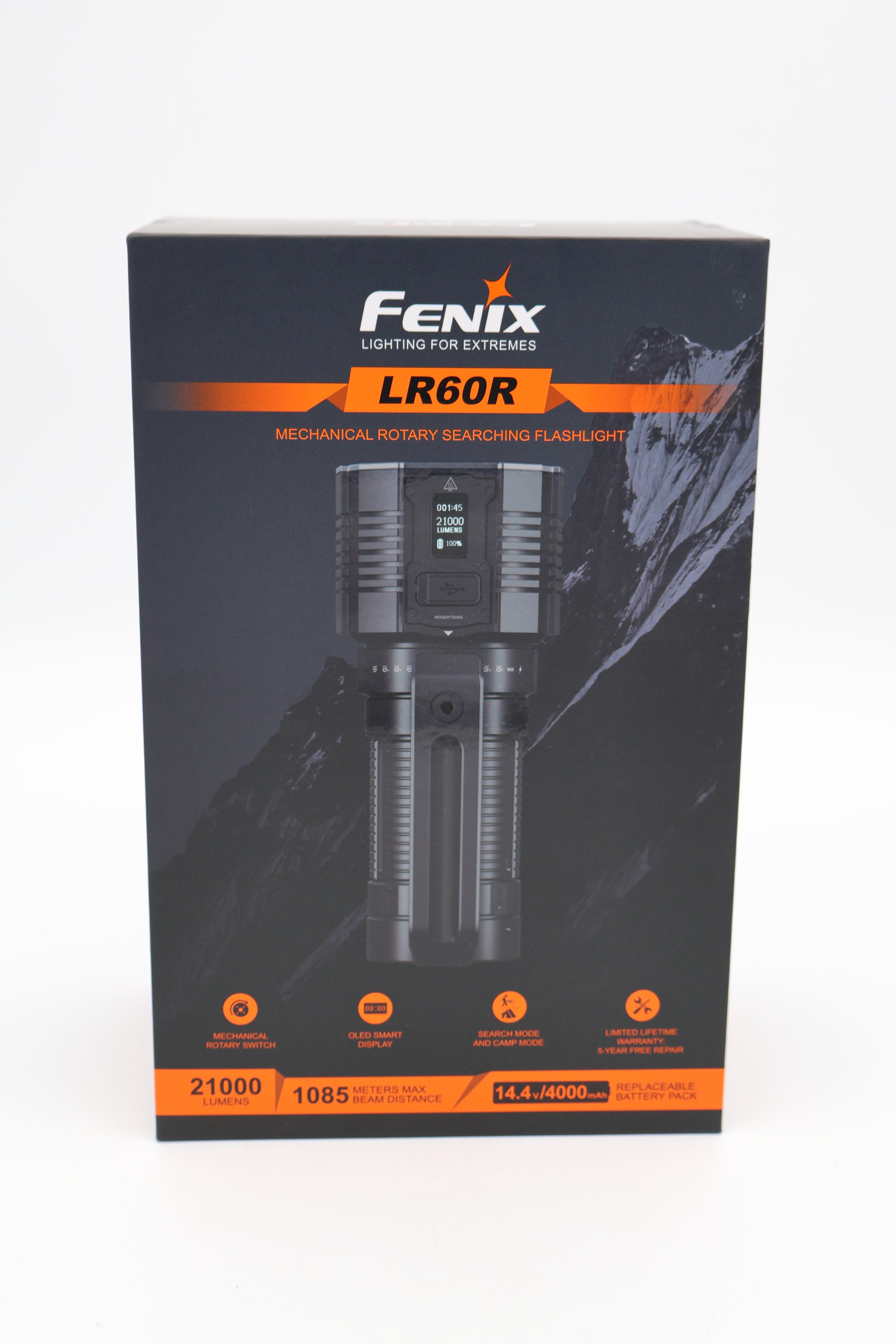 Fenix LR60R 21000 Lumens Searchlight (Open Box)