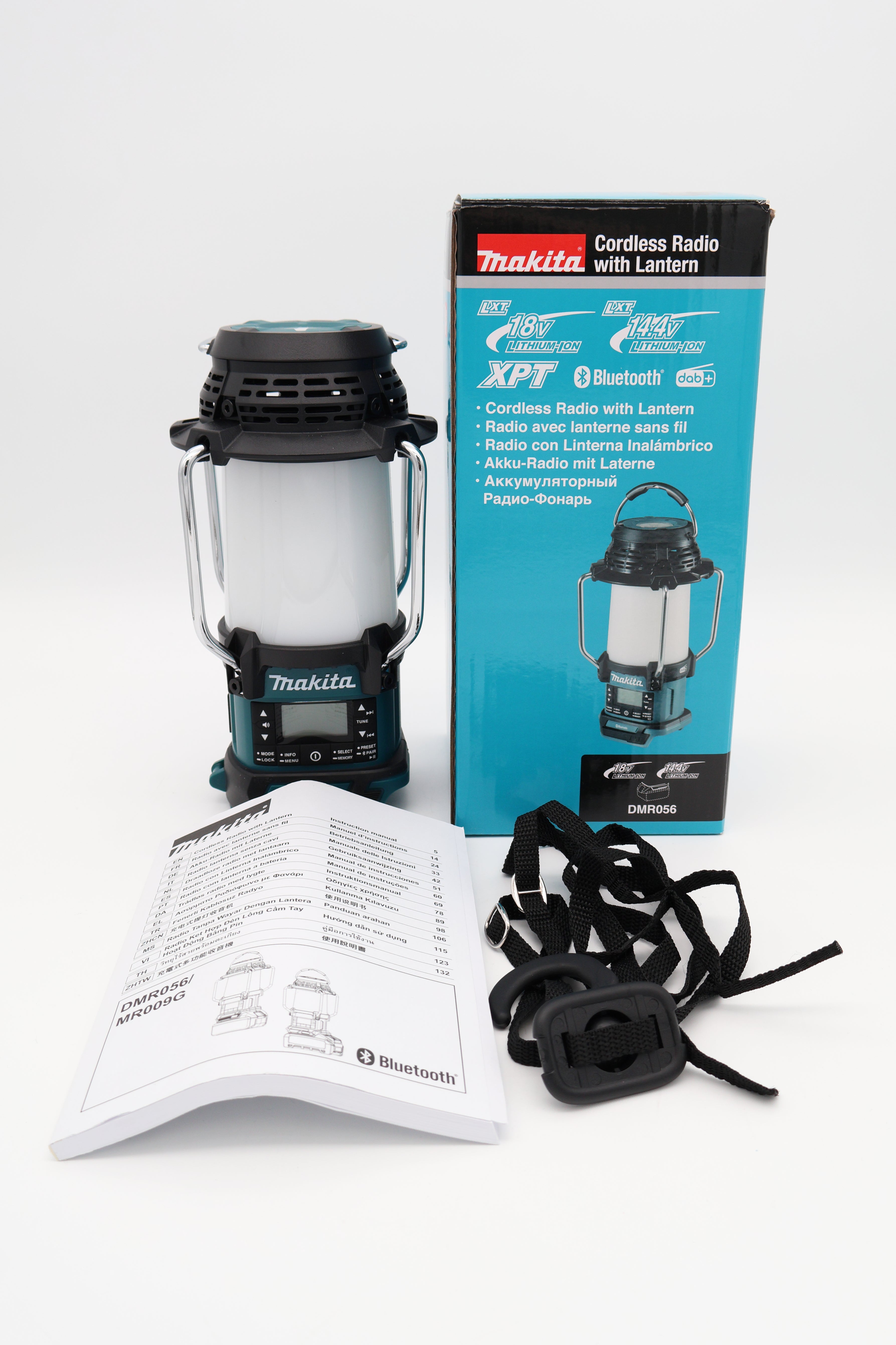 Makita DMR056 14.4V/18V Li-ion LXT Radio with Lantern (Open Box)