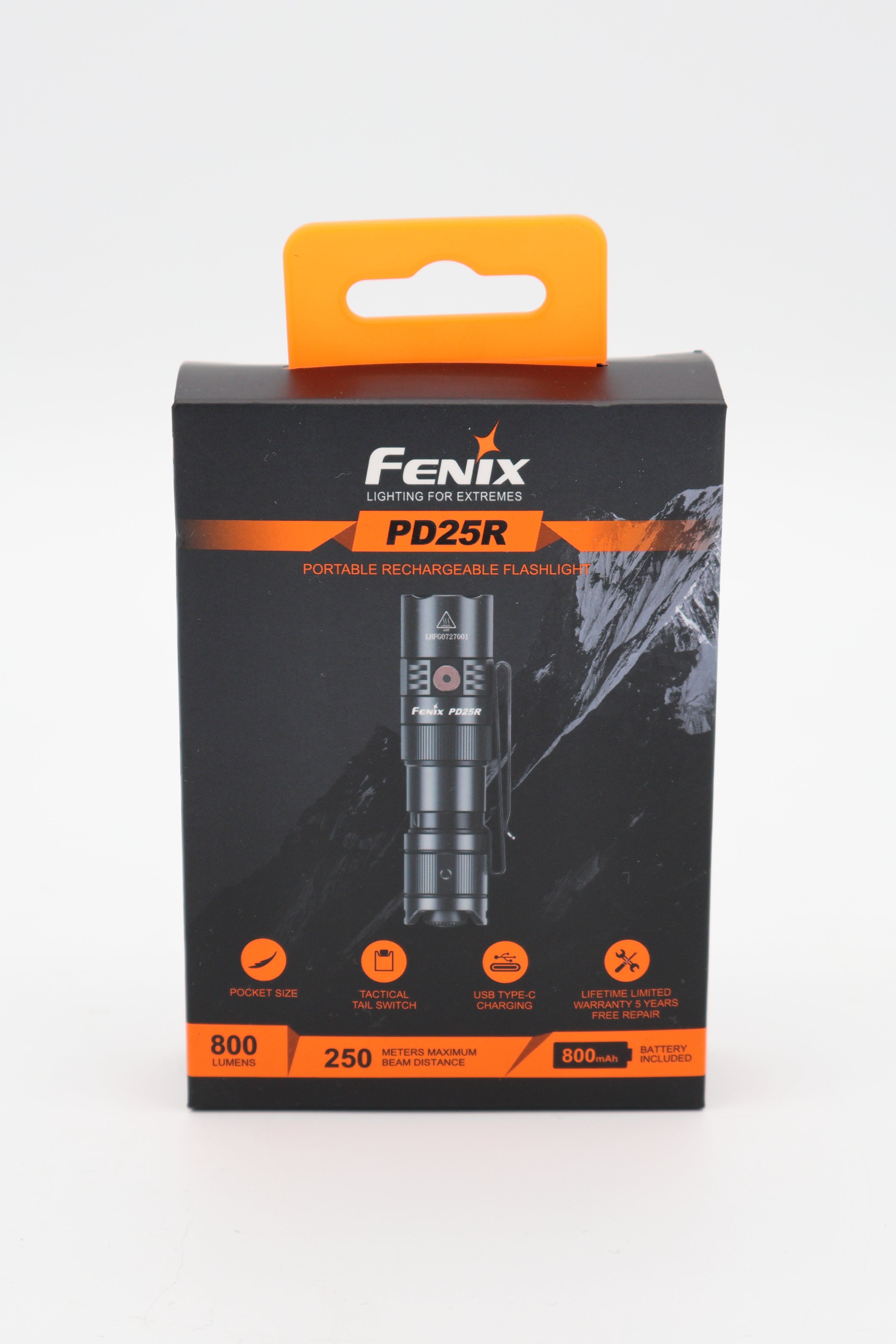 Fenix PD25R Black (Open Box)