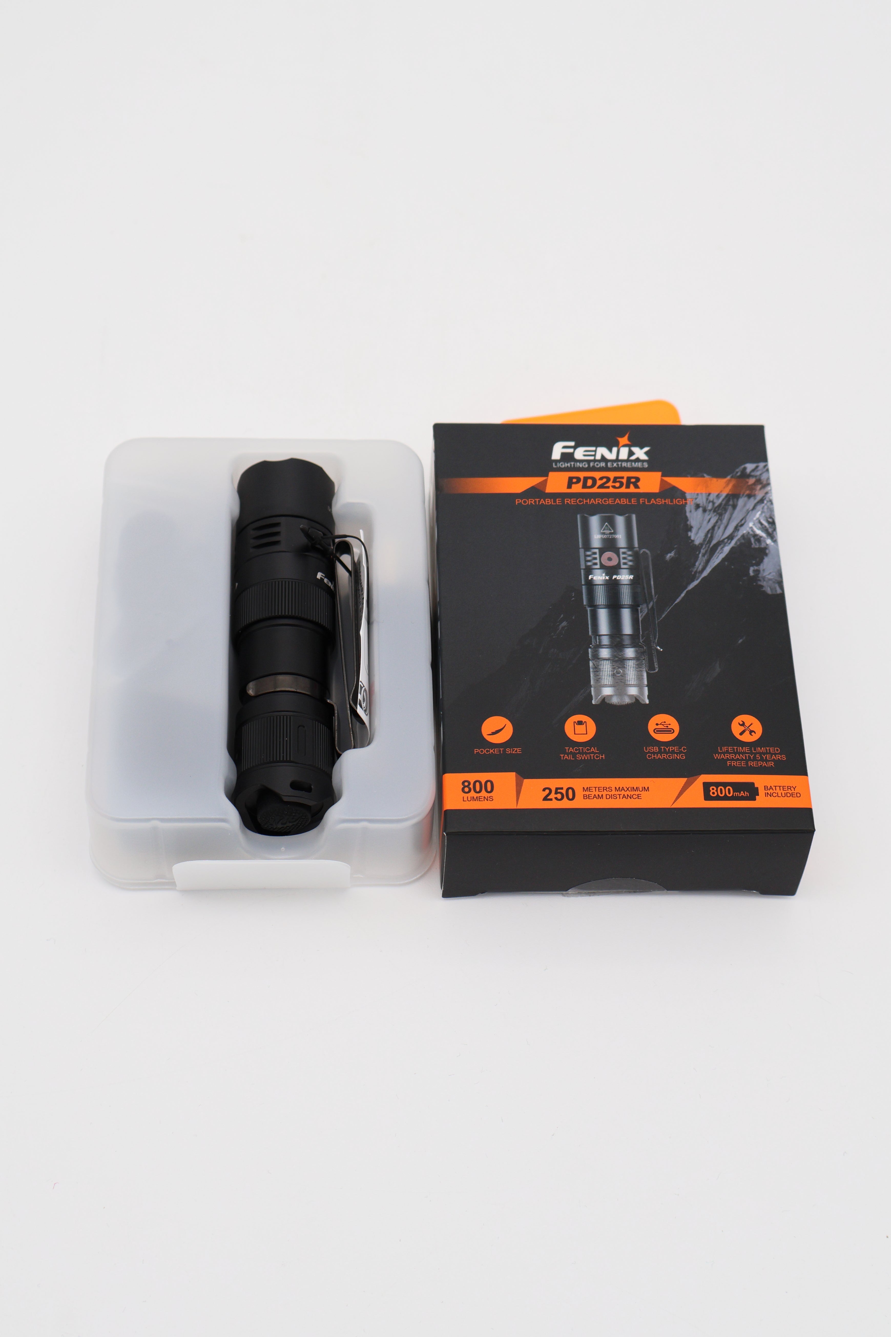 Fenix PD25R Black (Open Box)