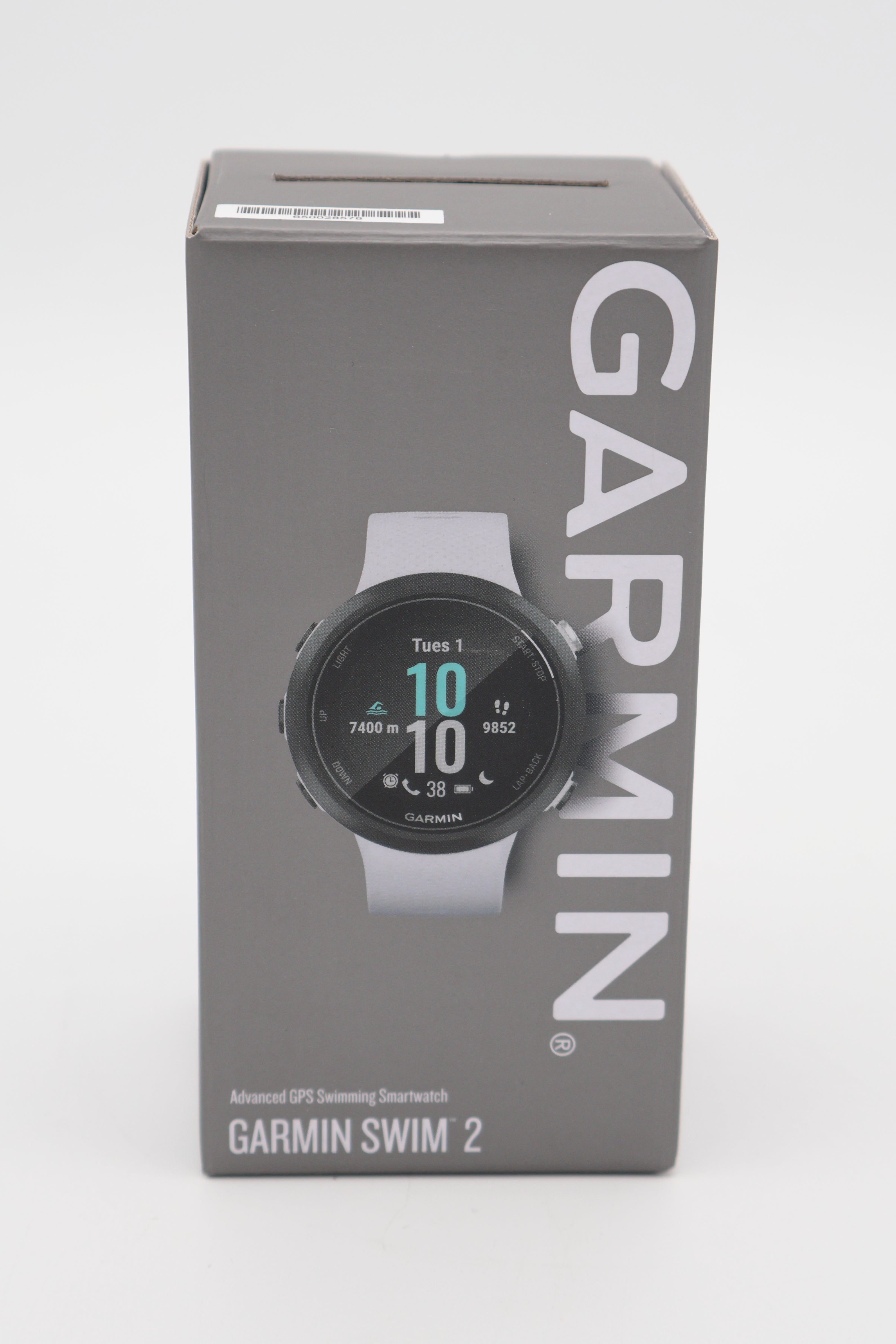 Garmin Swim 2 GPS Watch - Stone White/Silver (Open Box)