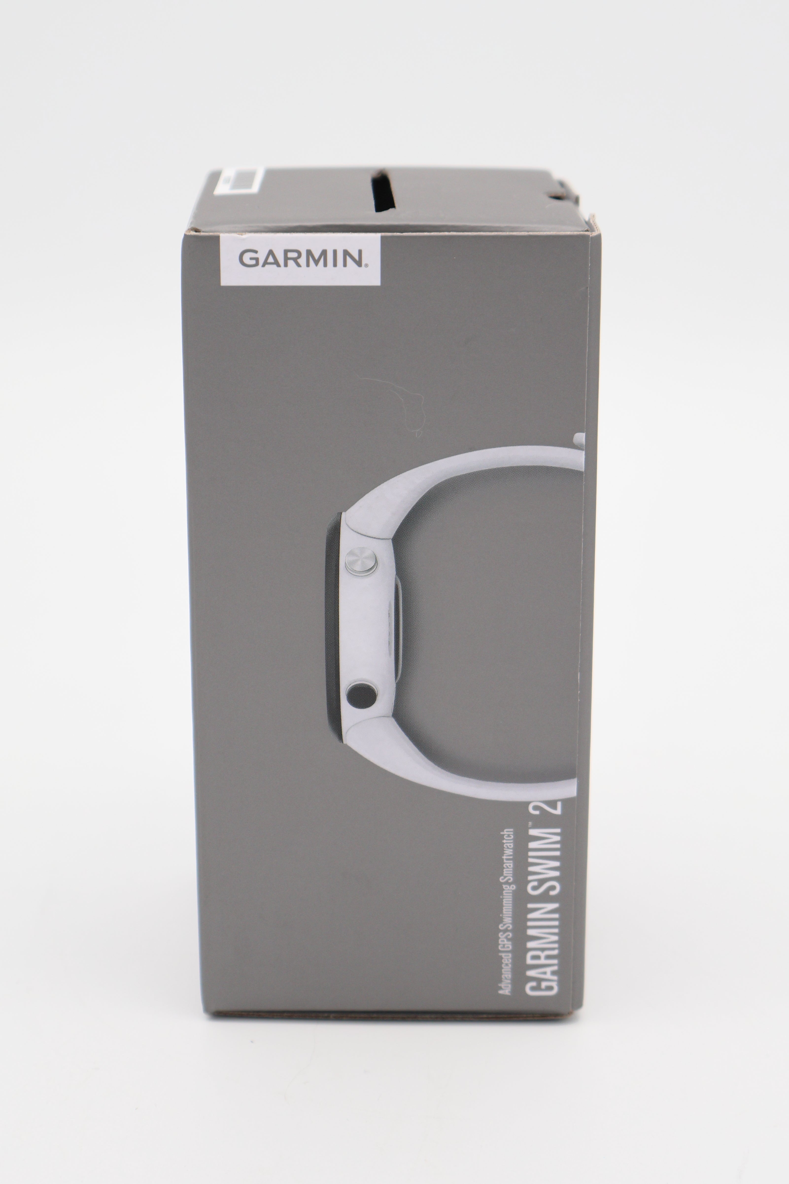 Garmin Swim 2 GPS Watch - Stone White/Silver (Open Box)