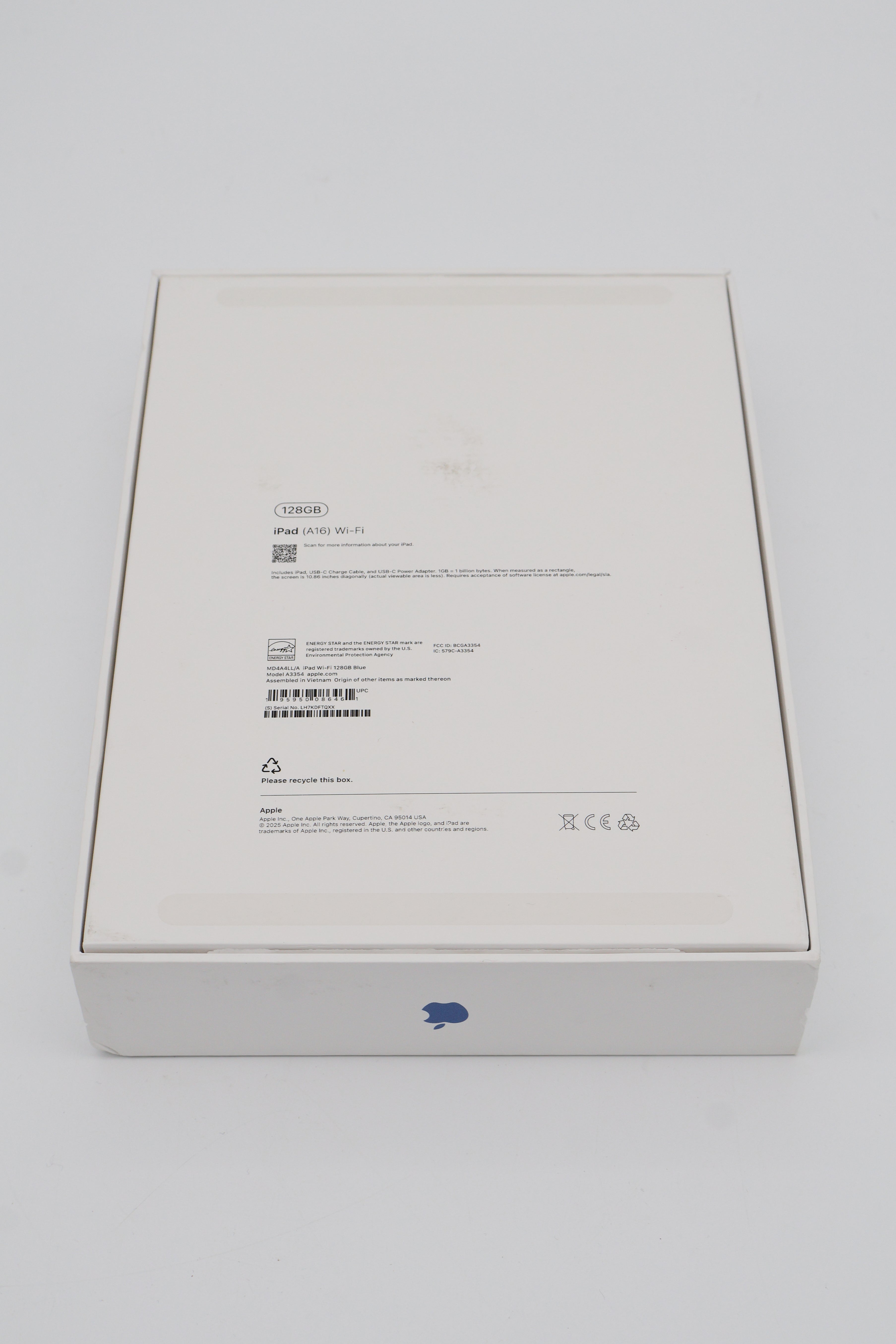 Apple iPad A16 11 inch Wifi 128GB Blue (Open Box)