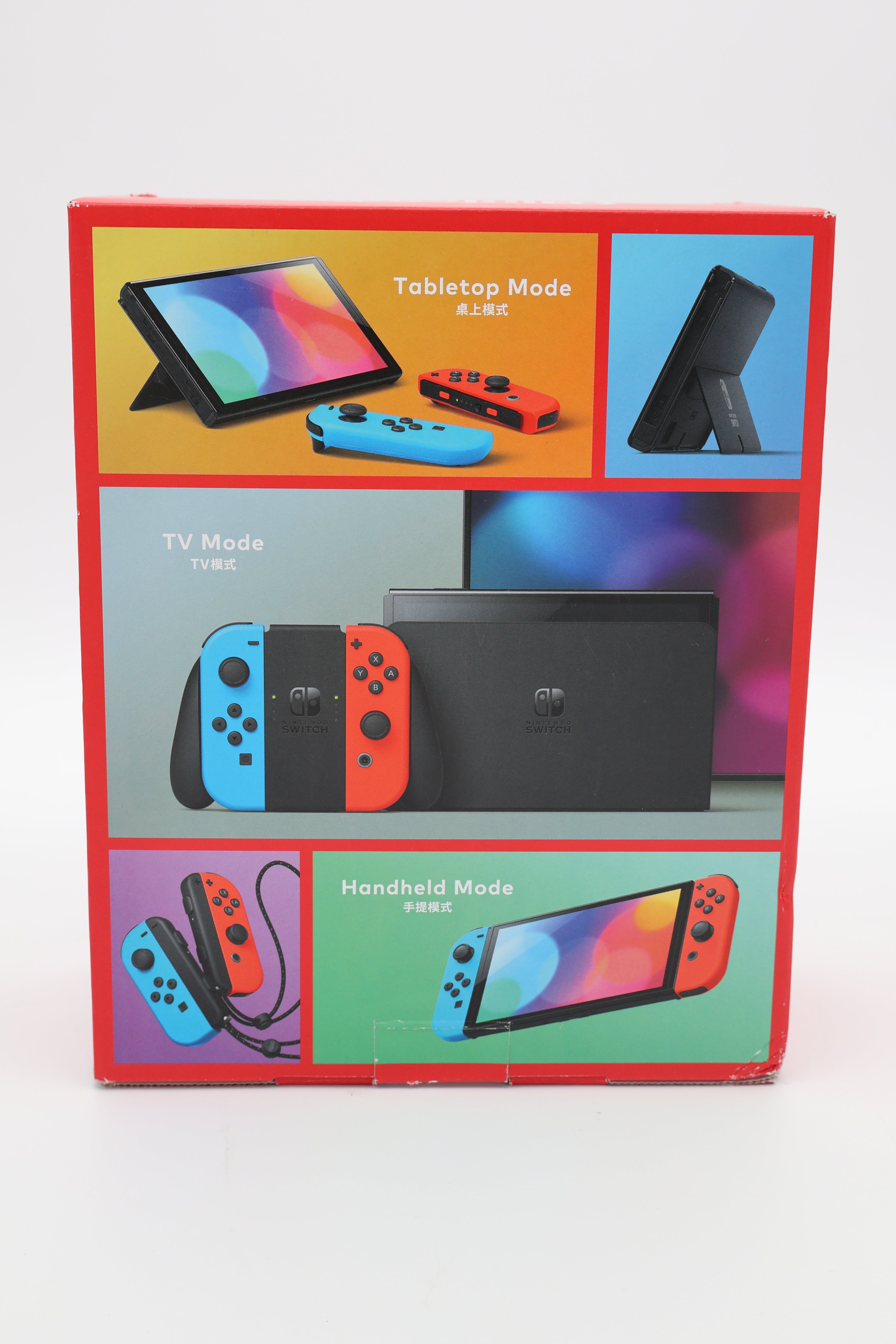 Nintendo Switch (OLED) Red and Blue (Open Box)