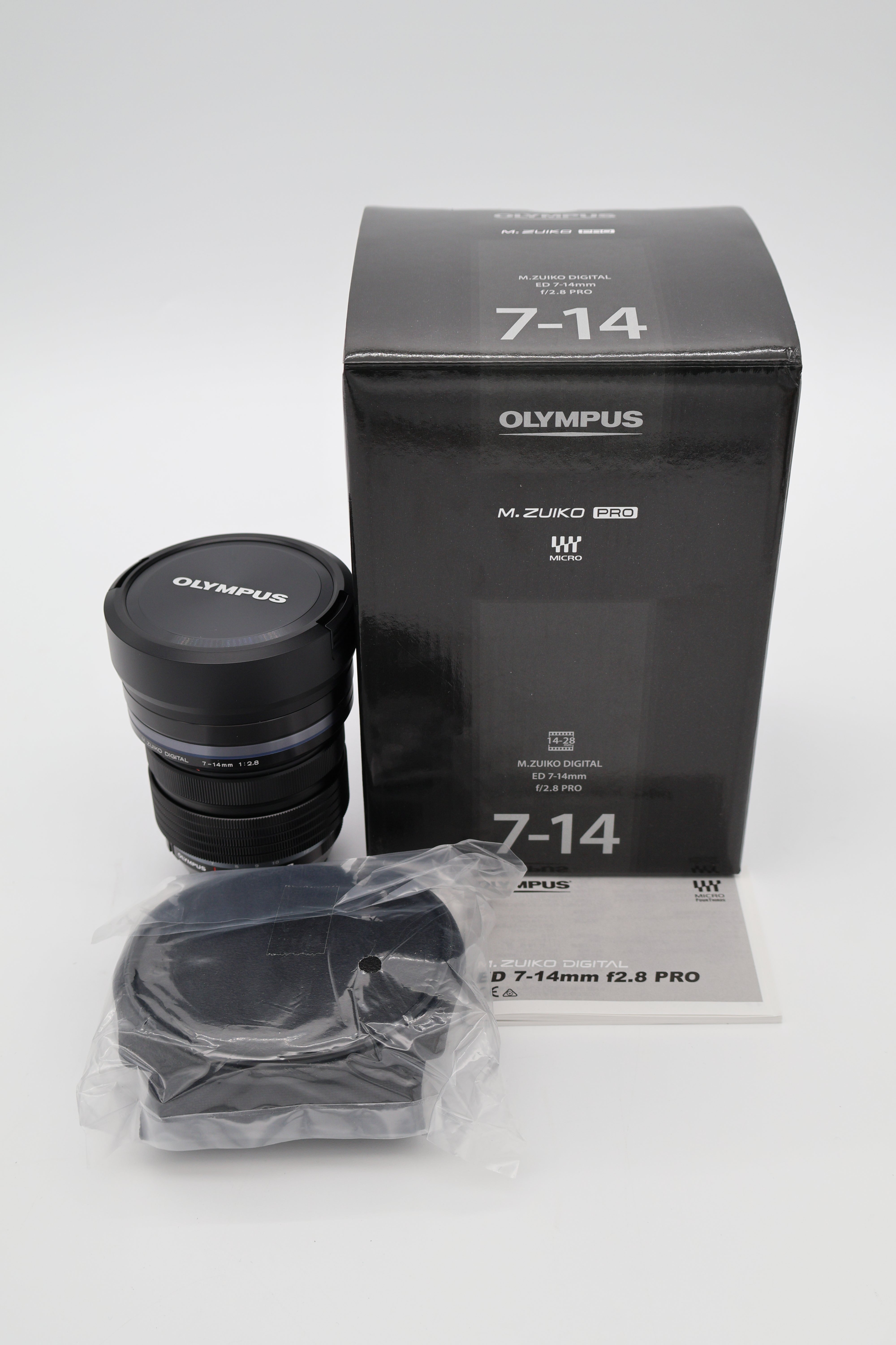Olympus 7-14mm f2.8 PRO M.ZUIKO DIGITAL ED Lens (Cert Refurb)