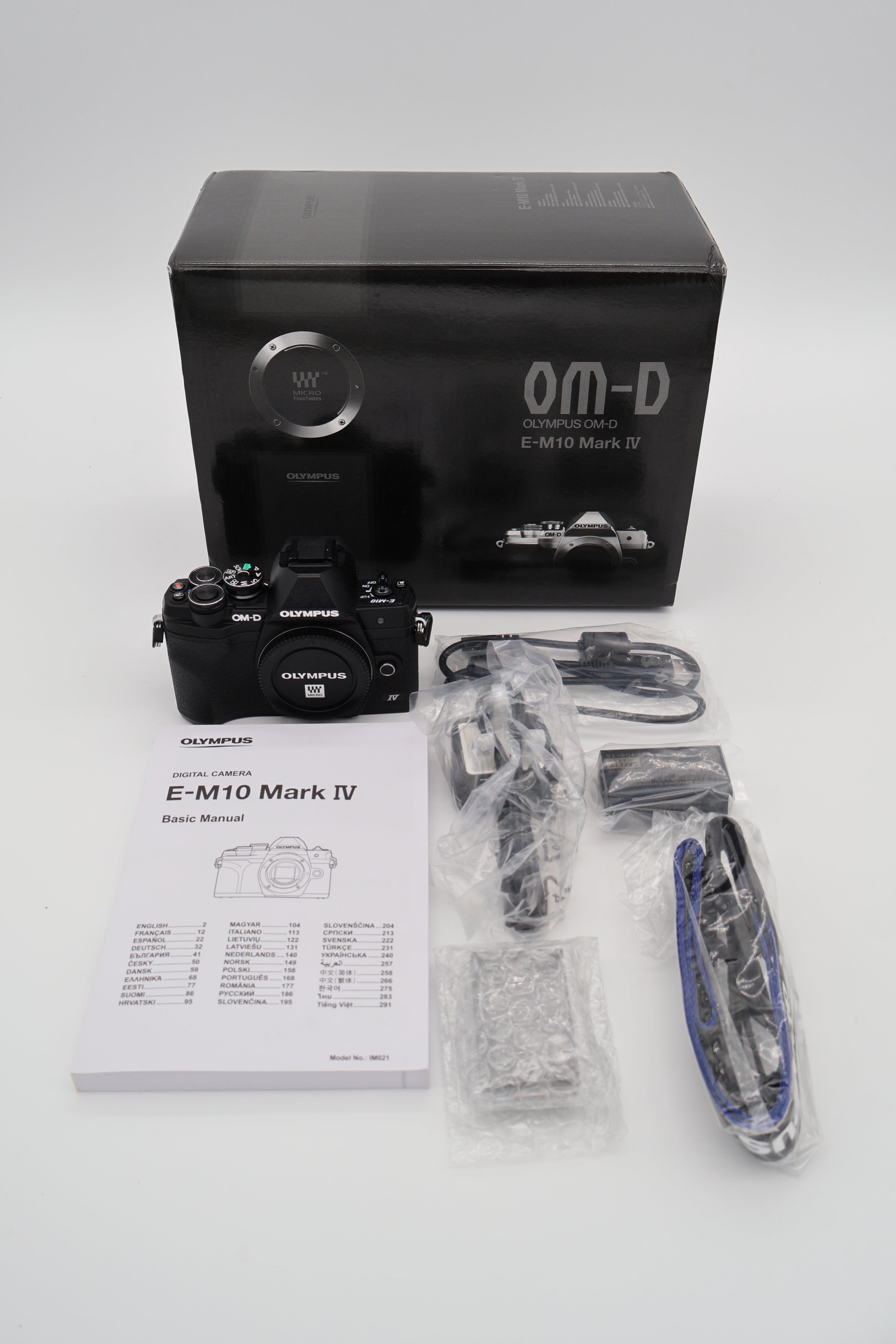 Olympus OM-D E-M10 IV Body Black (Cert Refurb)