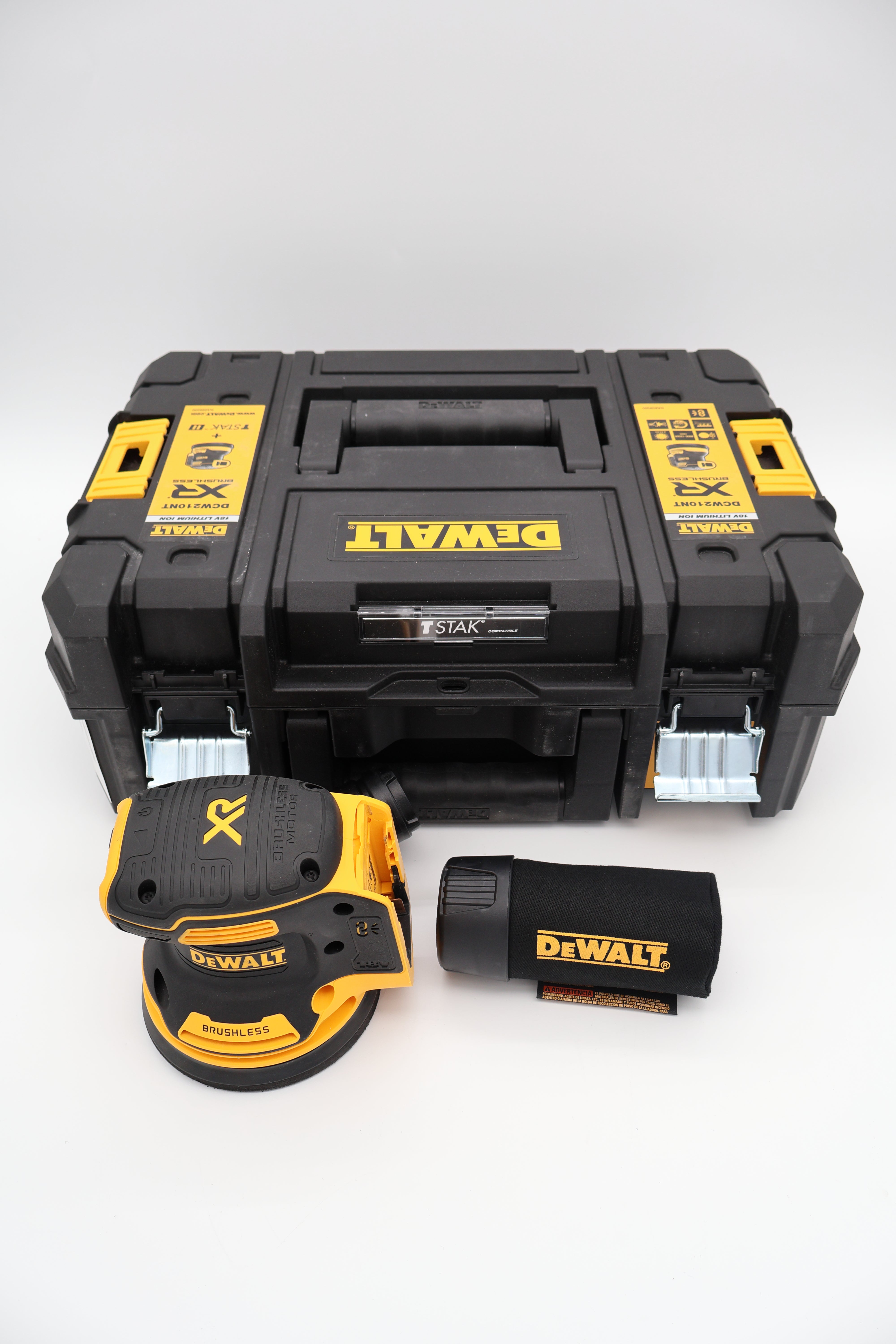 DeWalt DCW210NT-XJ Cordless Eccentric Sander 18V (Cert Refurb)