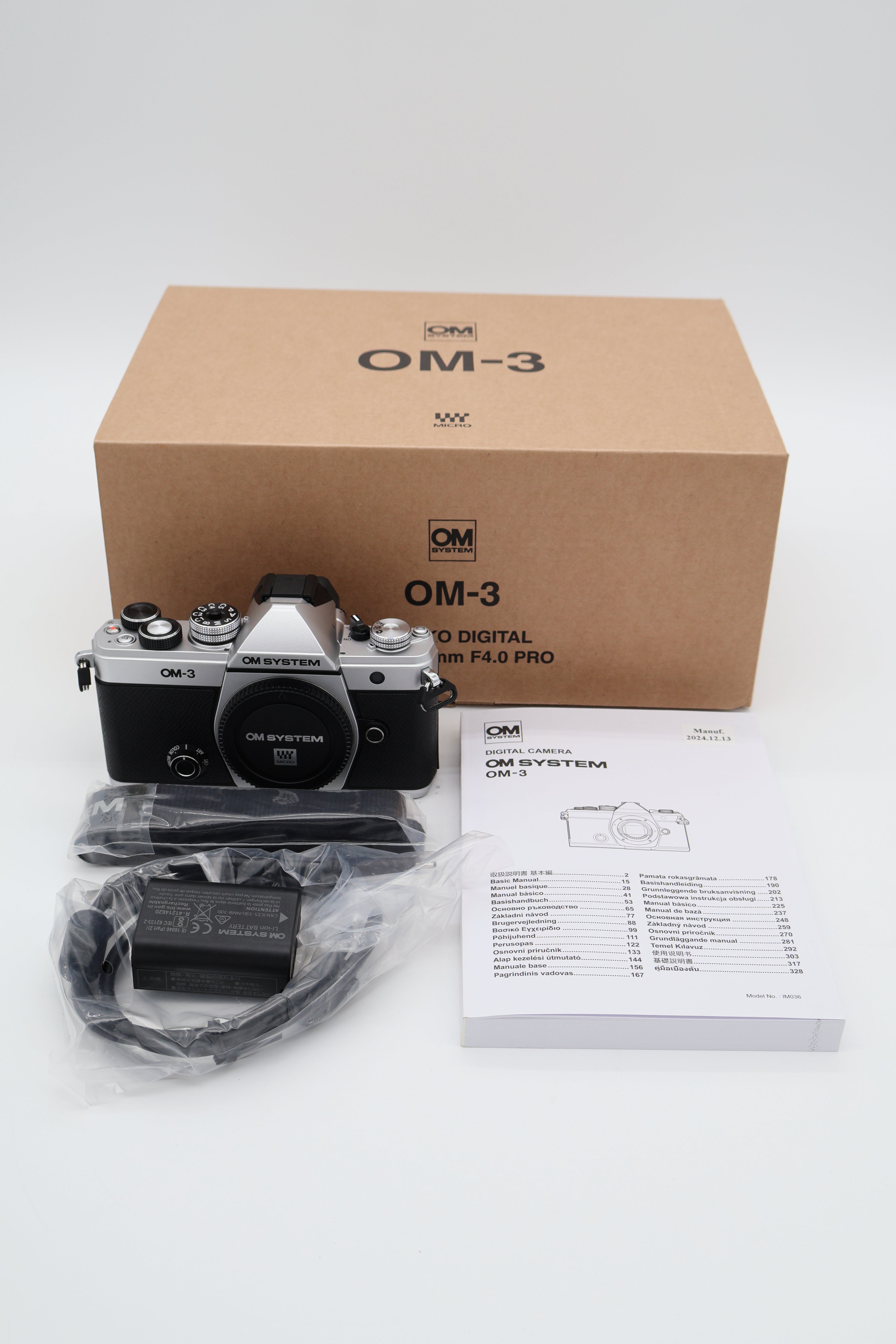 OM System OM-3 Mirrorless Camera (Open Box)