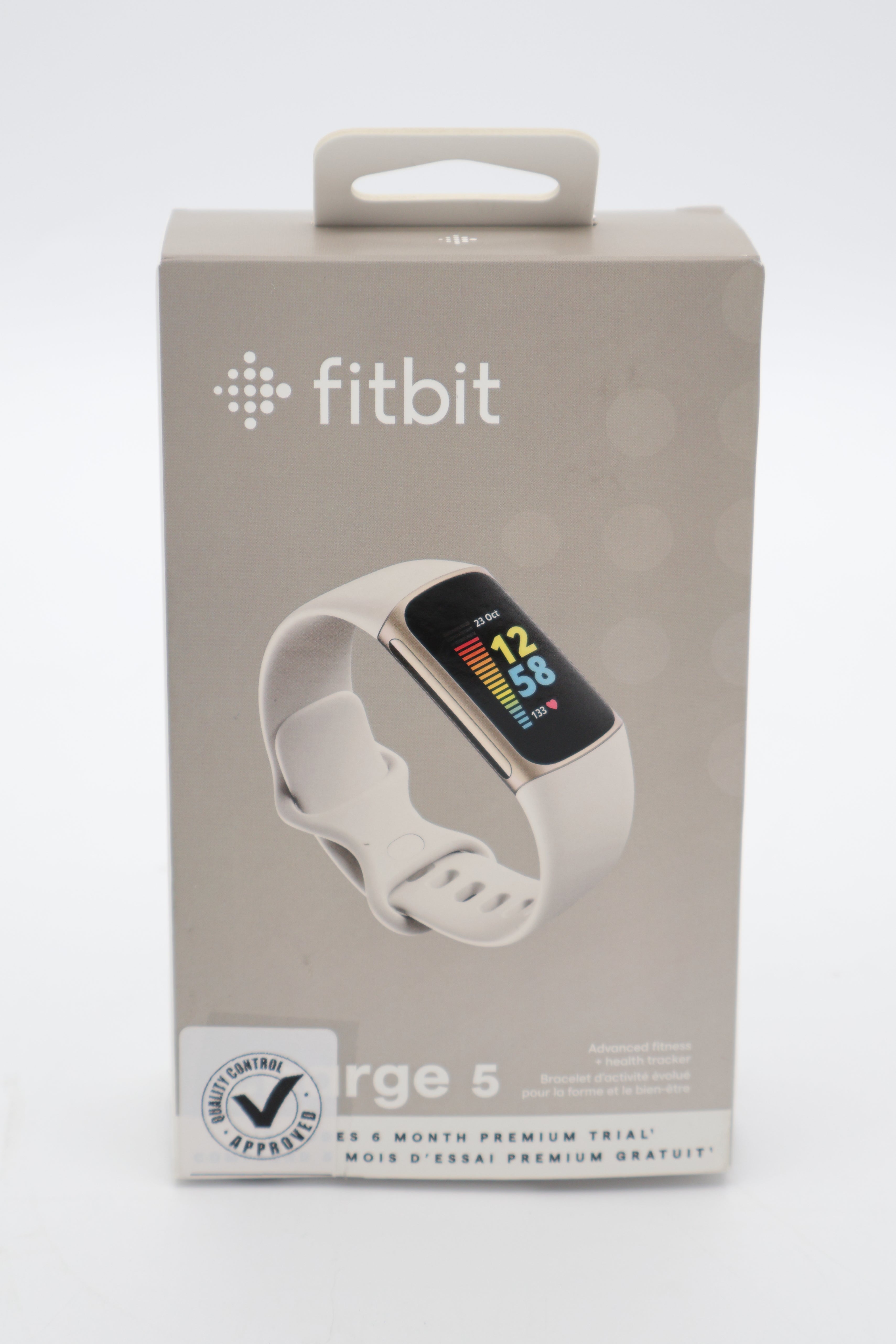 Fitbit Charge 5 Activity Tracker - Gold/White (Cert Refurb)
