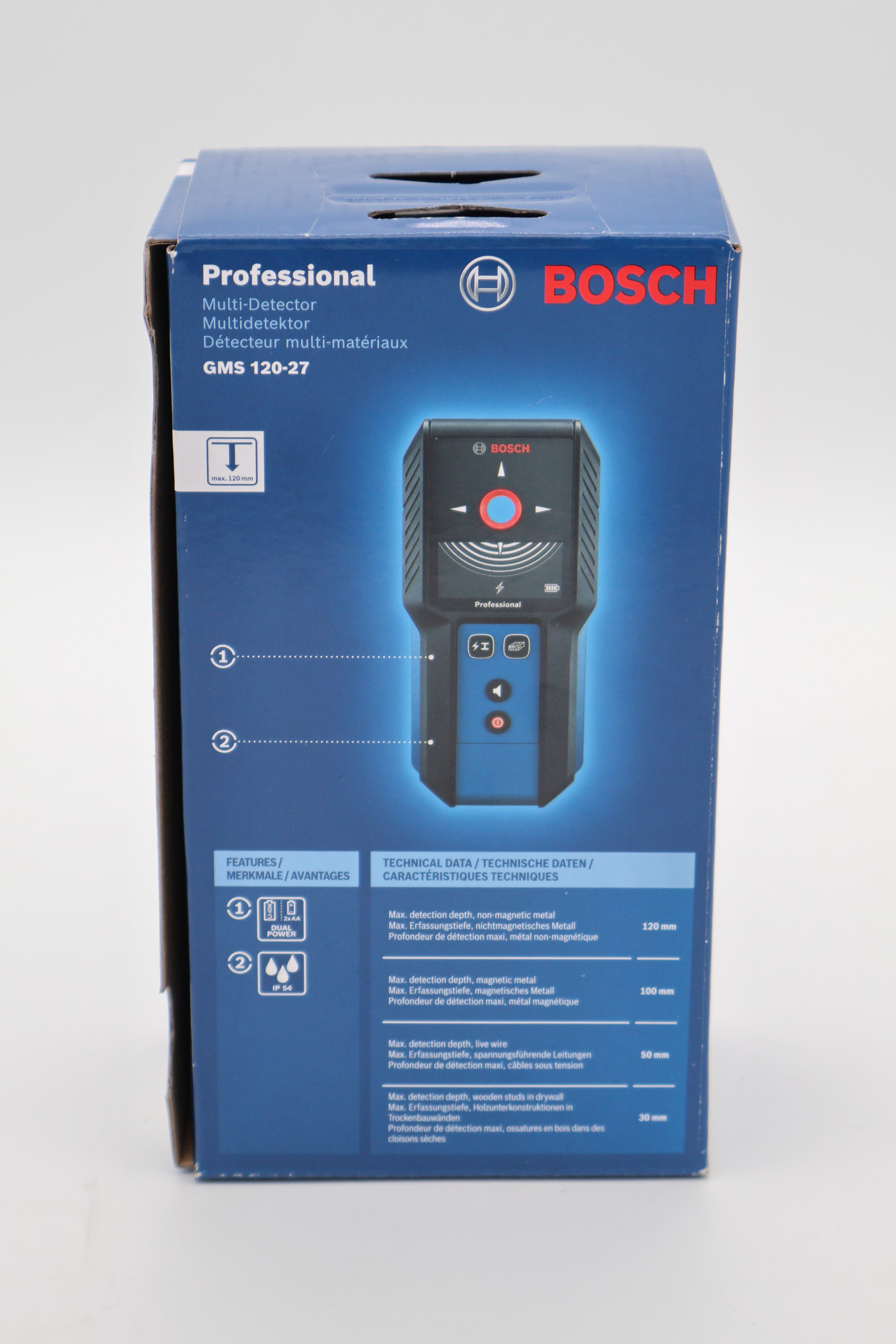 Bosch GMS 120-27 Multidetector (Open Box)