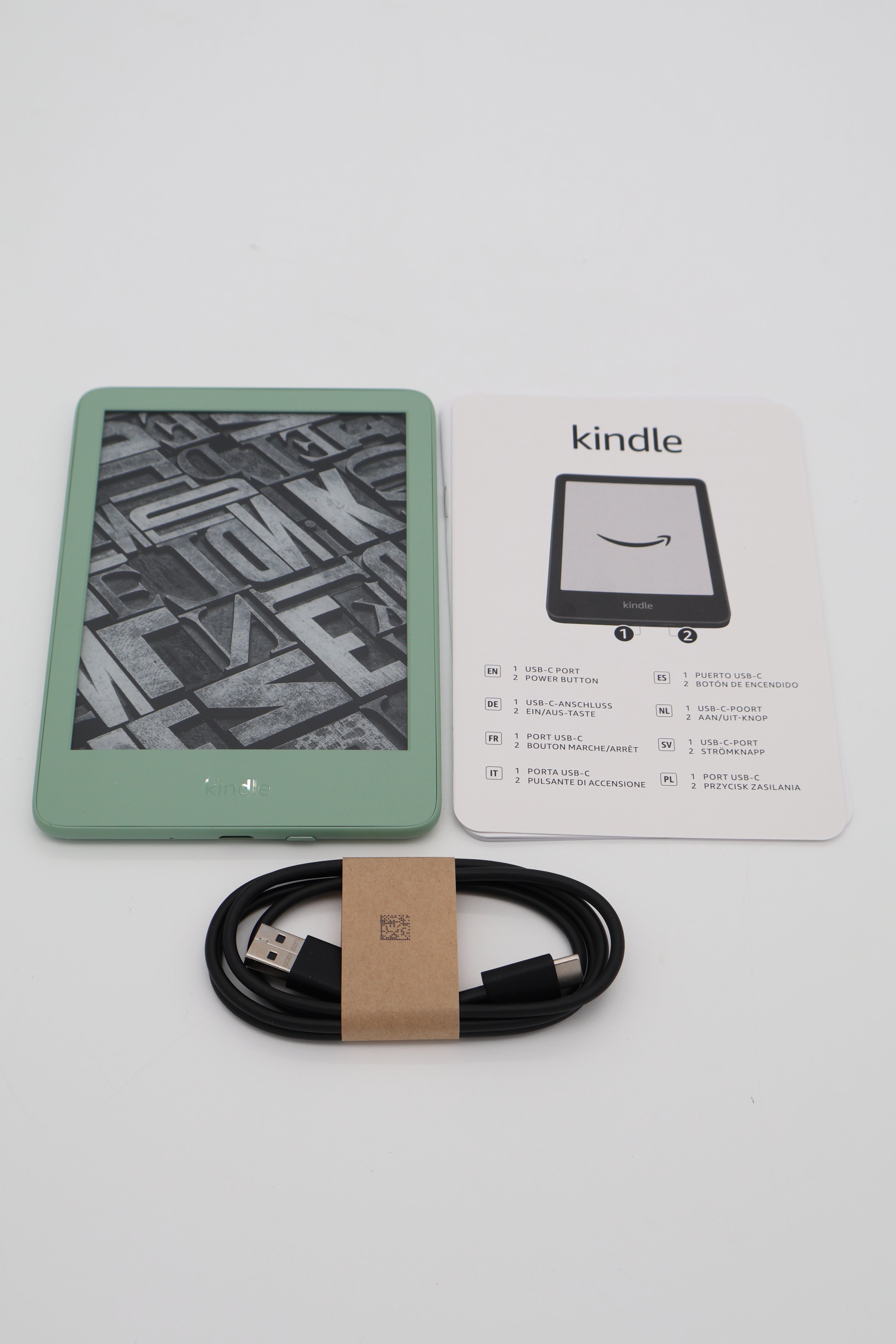 Kindle 2024 16GB Matcha Green With Ads (Open Box)