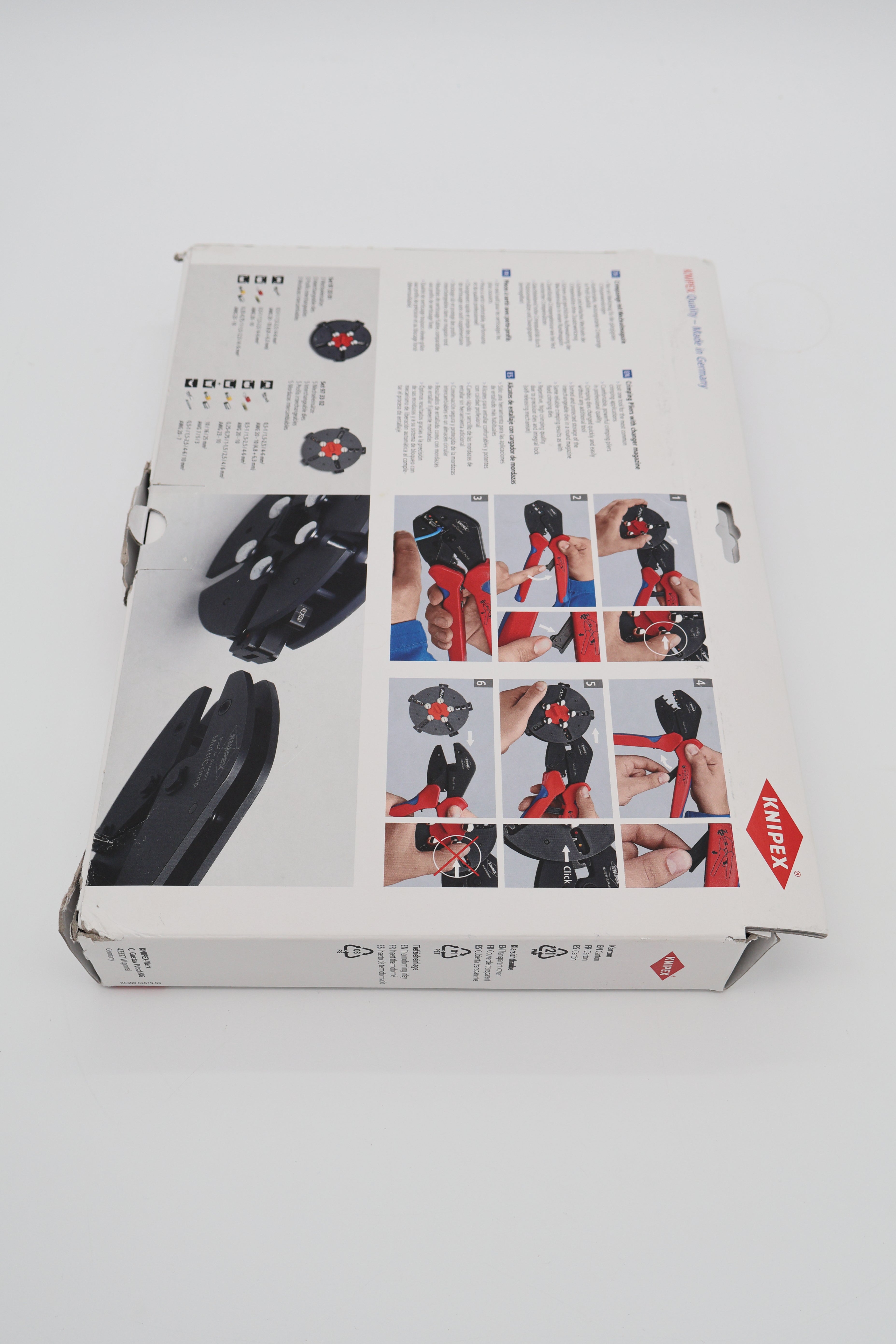 KNIPEX MultiCrimp Pliers 250mm (Open Box)