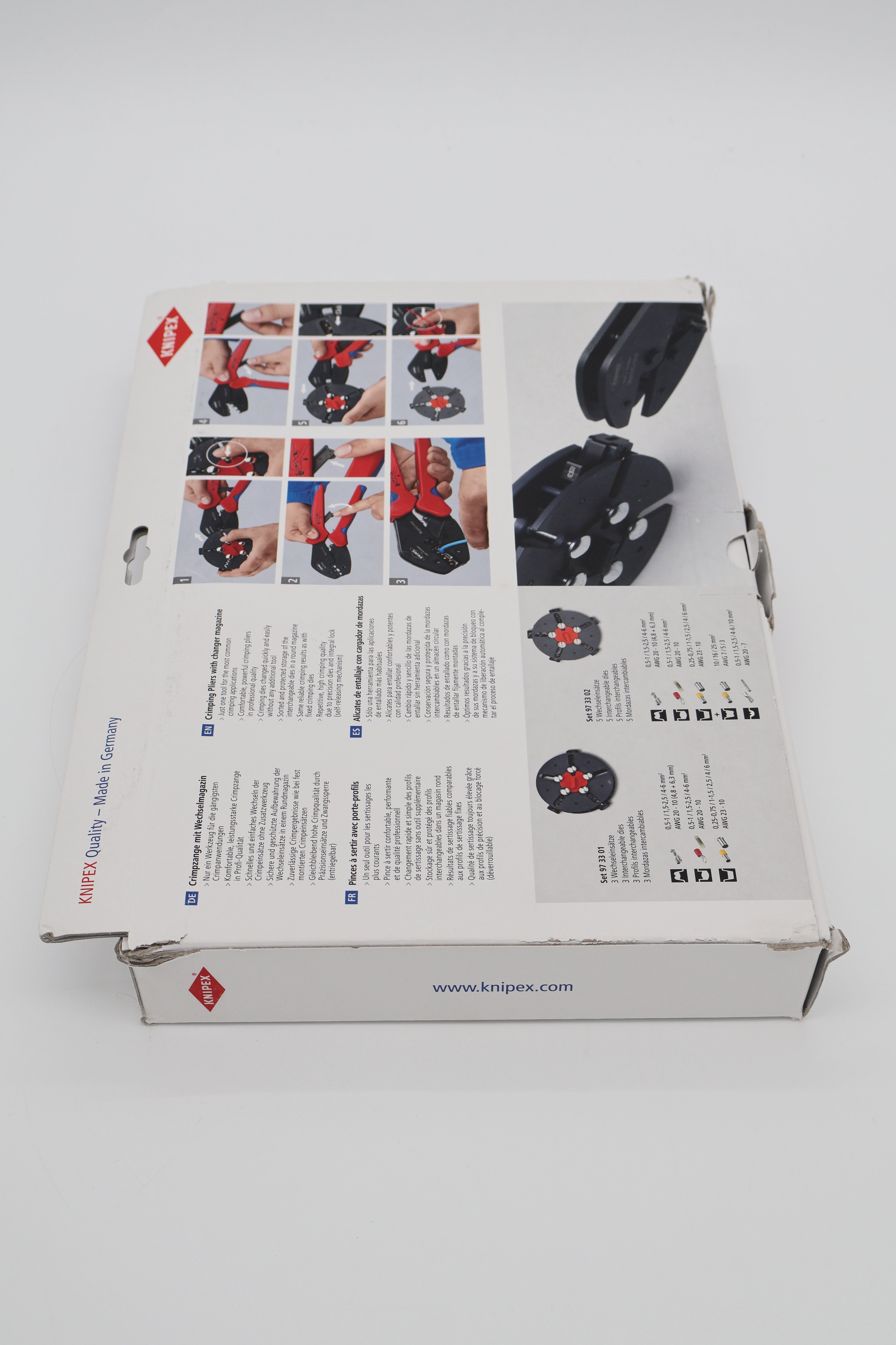 KNIPEX MultiCrimp Pliers 250mm (Open Box)