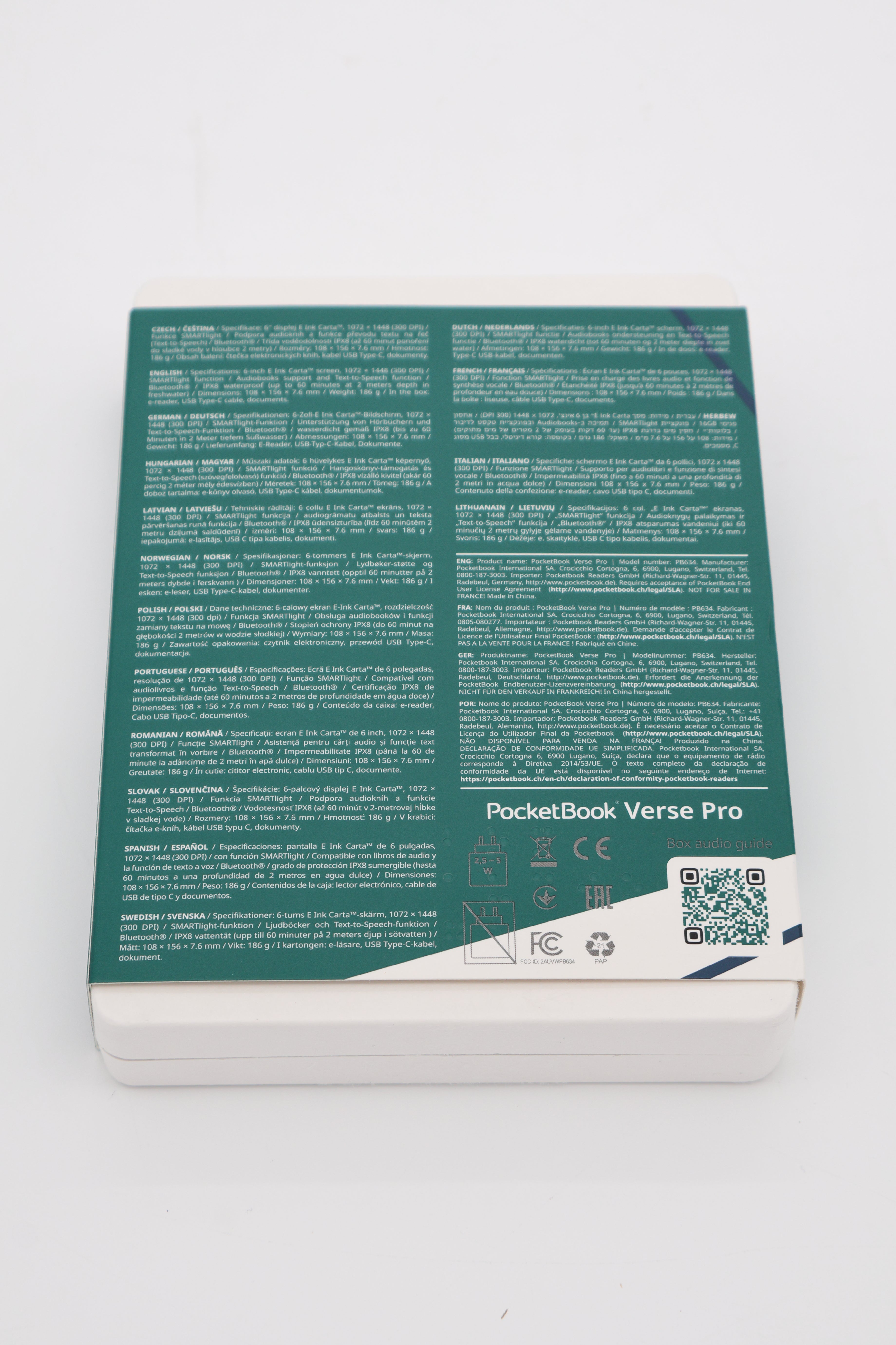 PocketBook Verse Pro Azure (Open Box)