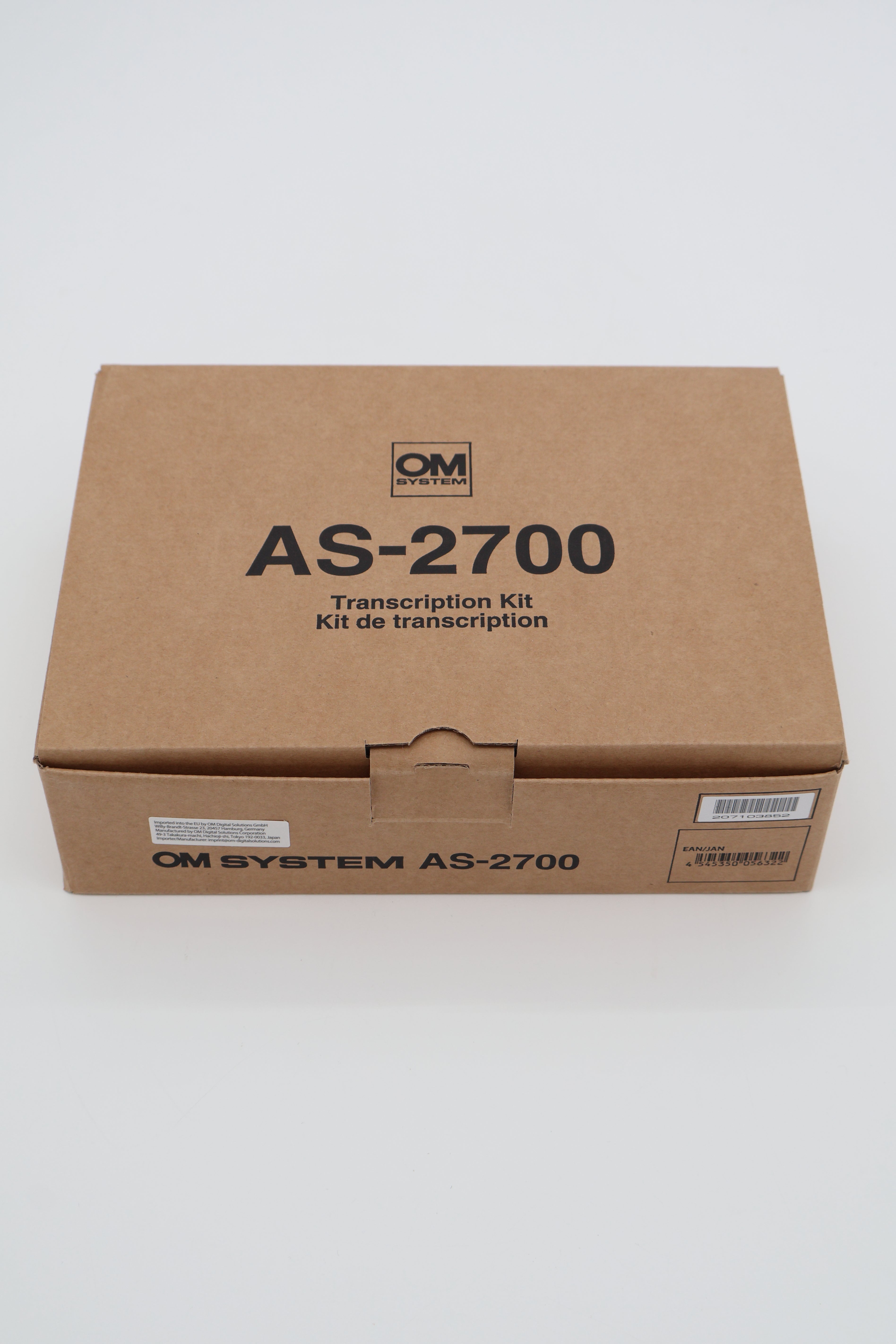 OM SYSTEM AS-2700 Audio Transcription Kit (Open Box)