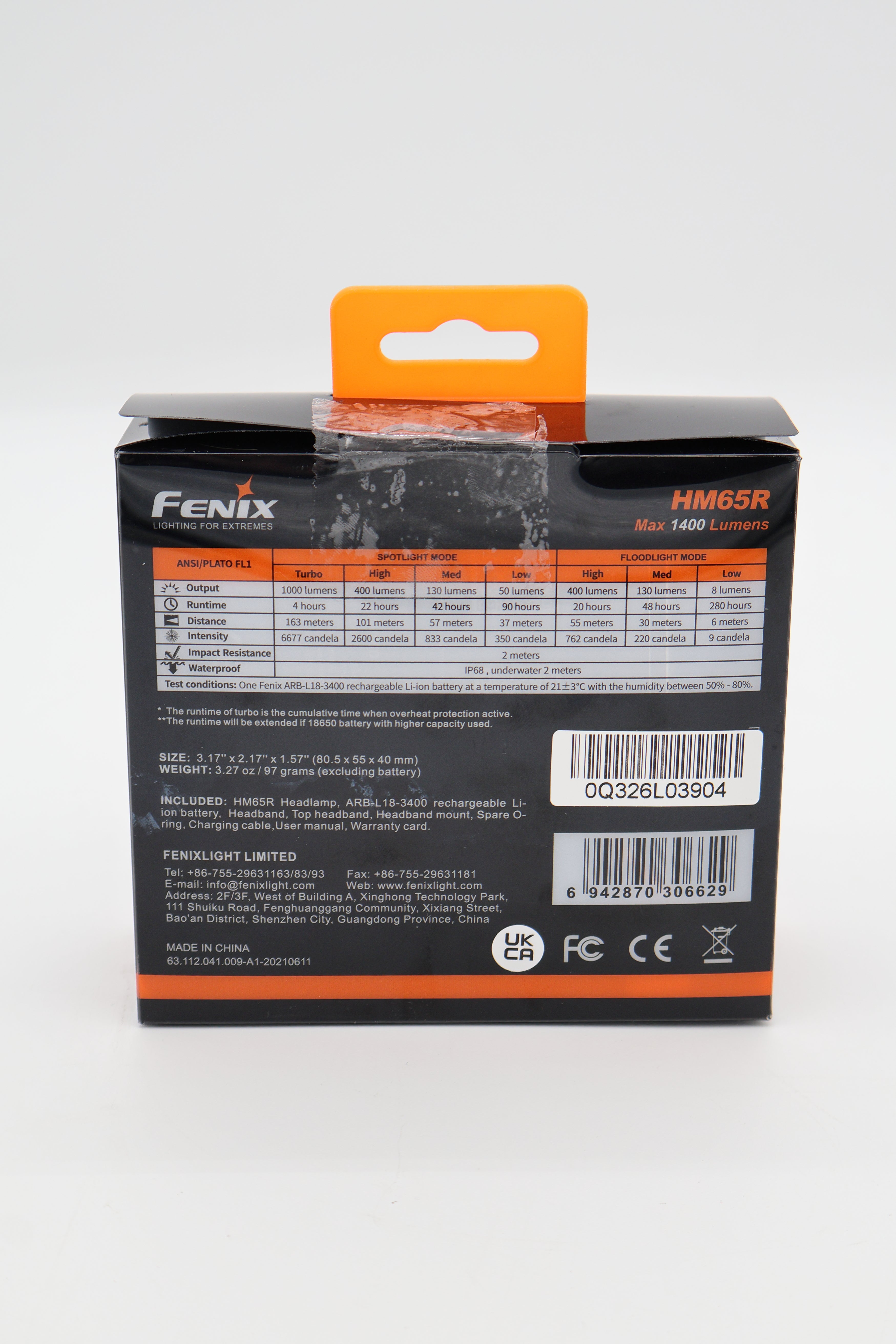 Fenix HM65R Headlamp (Open Box)
